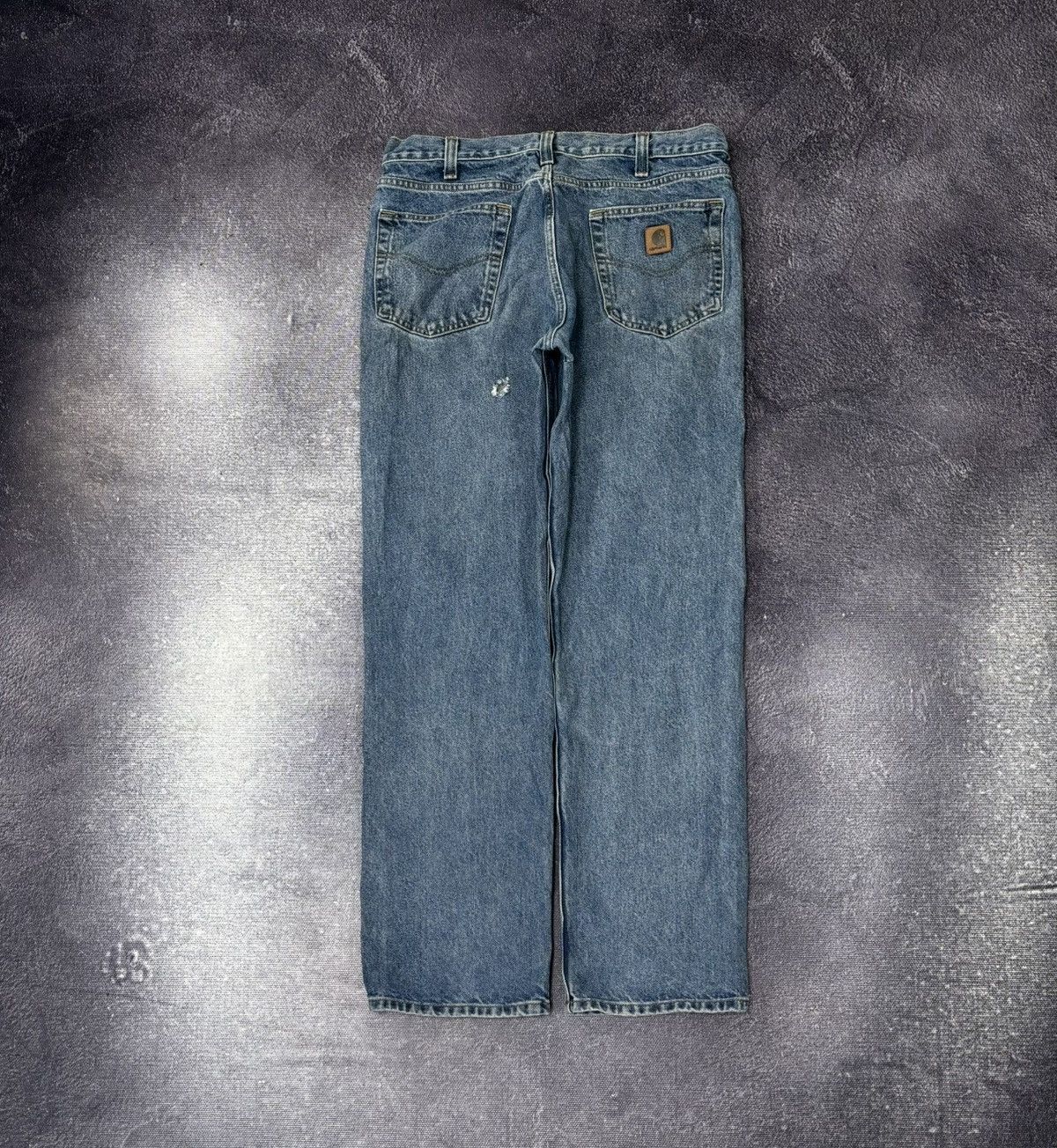 Carhartt Vintage Carhartt Y2K Relaxed Fit American Work Denim Jeans Size US 33 - 1 Thumbnail