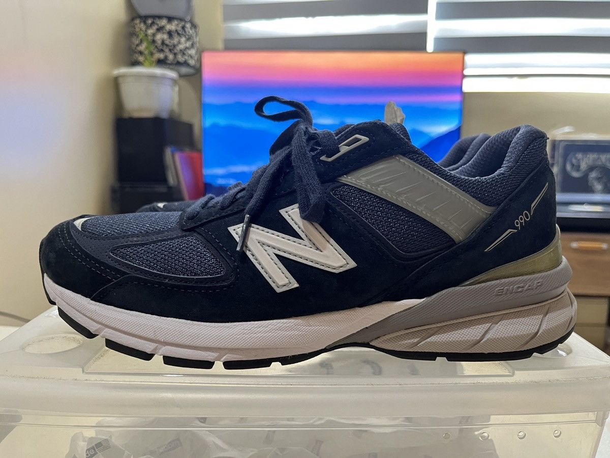 Junya Watanabe × New Balance New Balance 990v5 Junya Watanabe Navy Size US 8 / EU 41 - 3 Thumbnail