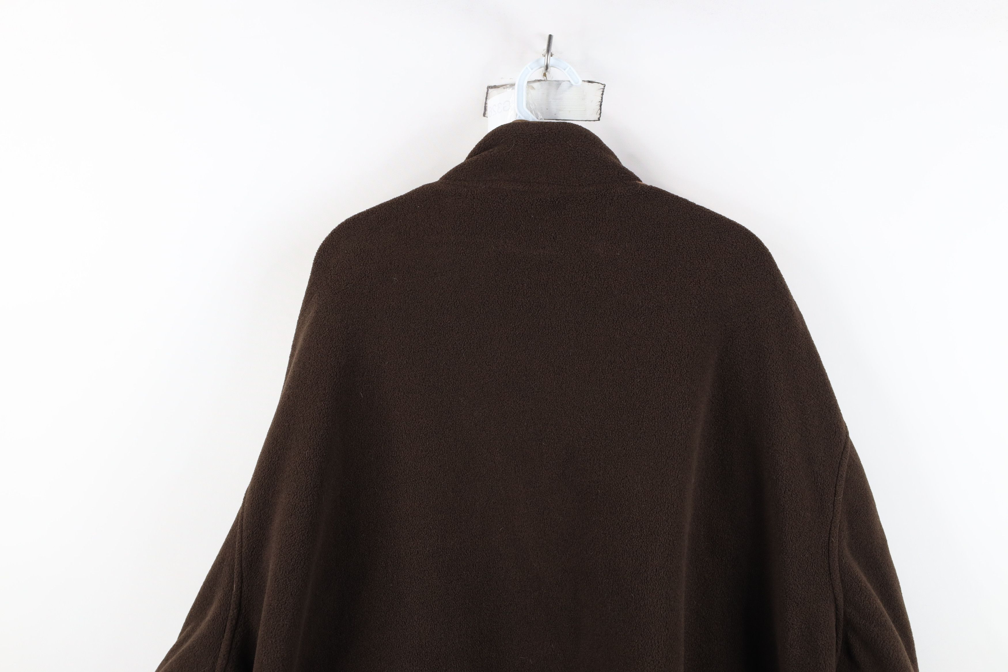 Cabelas Vintage 90s Cabelas Suede Leather Trim Zip Fleece Jacket Size US XXL / EU 58 / 5 - 14 Thumbnail