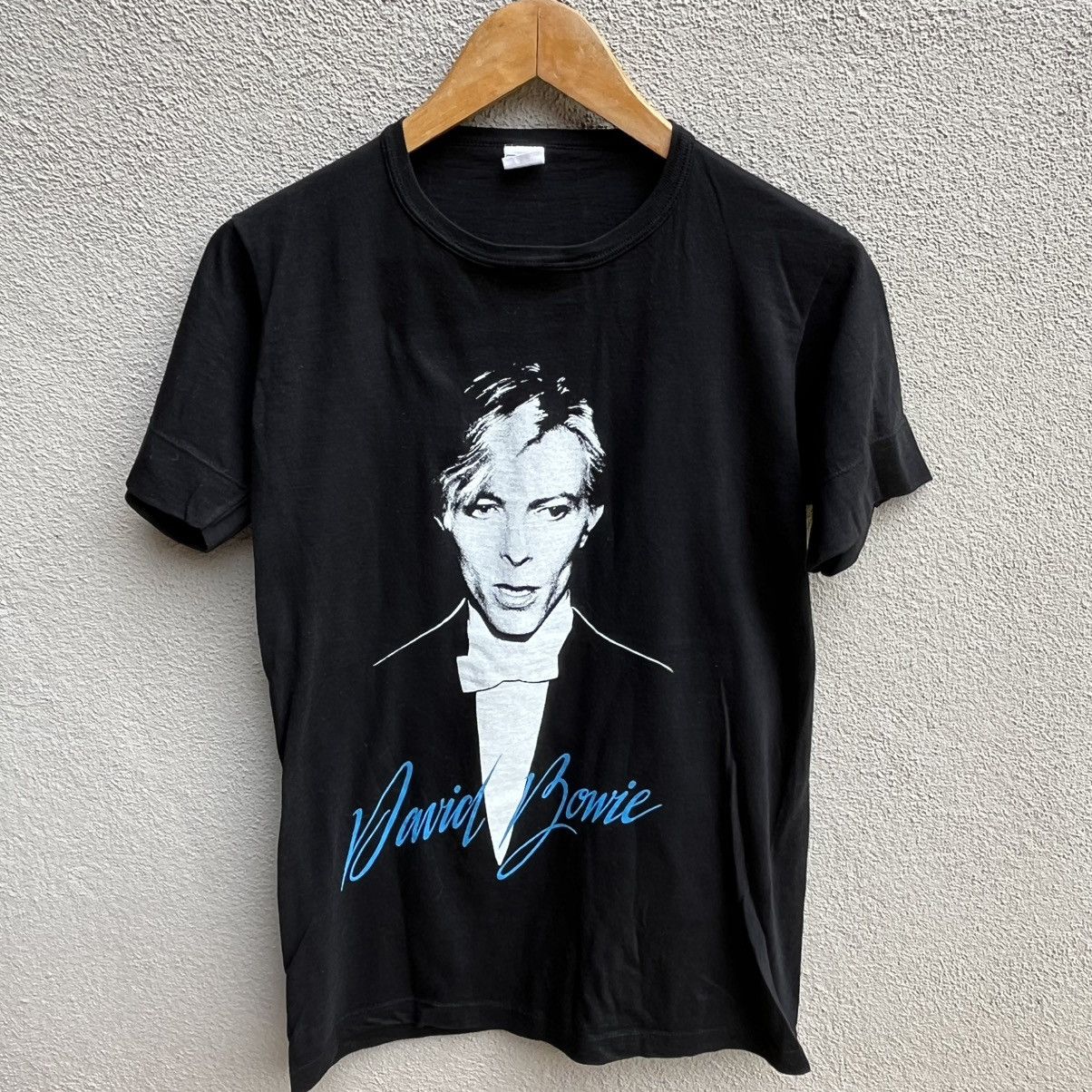 Band Tees Vintage rare 80s DAVID BOWIE tee Size US S / EU 44-46 / 1 - 2 Thumbnail