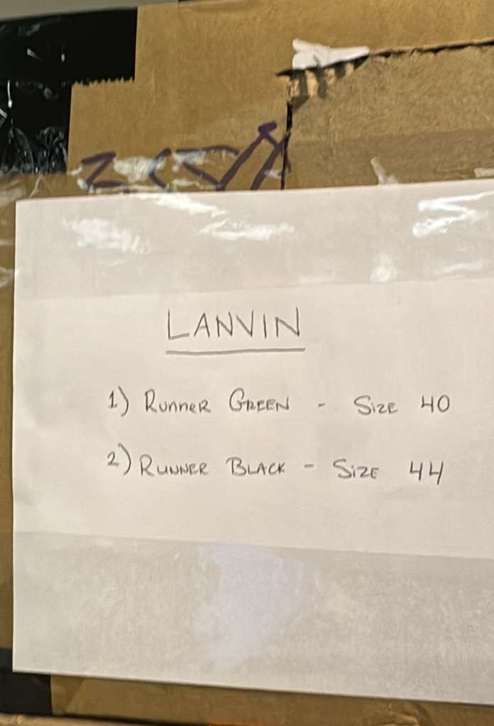 Gallery Dept. × Lanvin Sneakers in Military Green Color Size US 7 / EU 40 - 13 Thumbnail