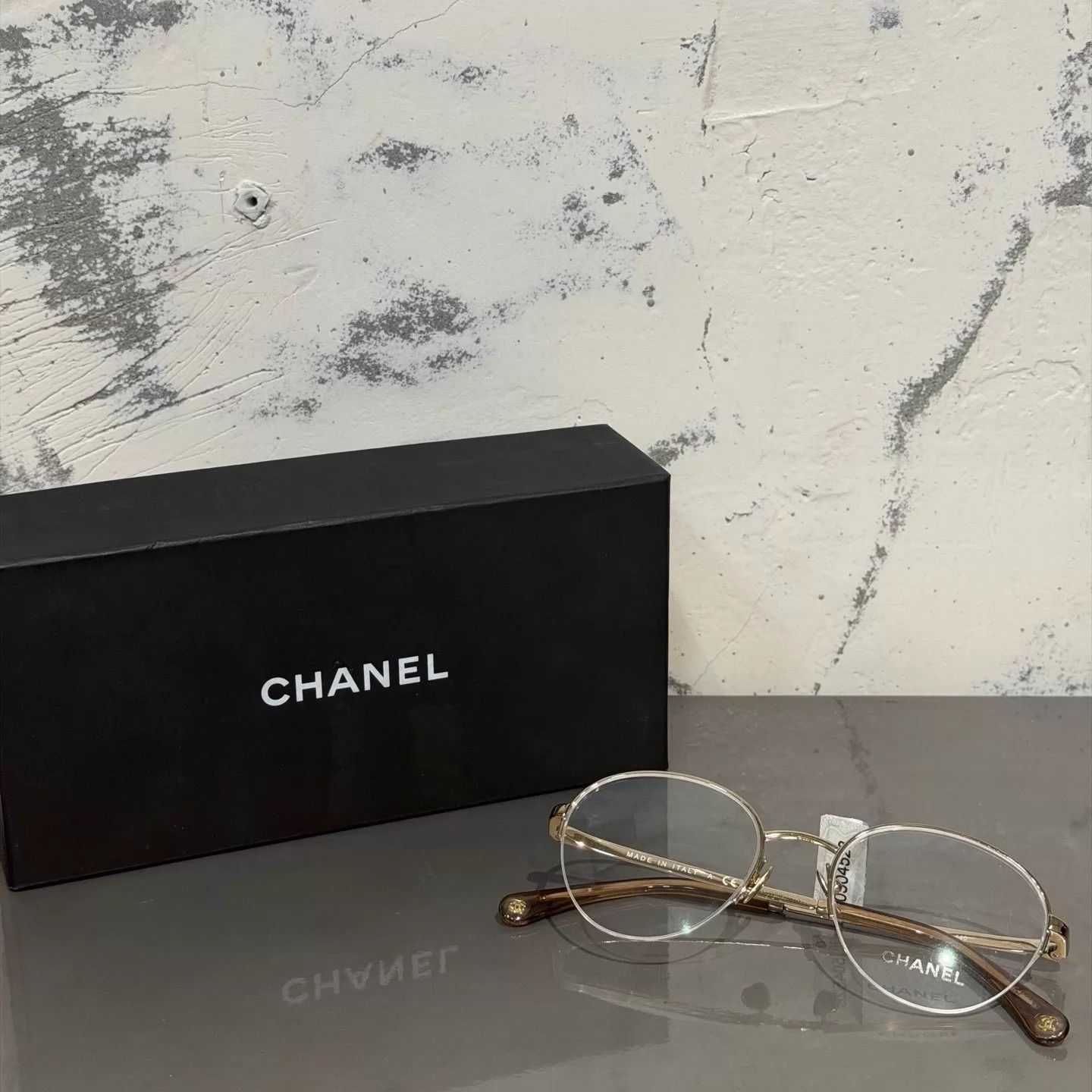 Chanel CHANEL Gold metal eyeglasses unworn Size ONE SIZE - 1 Thumbnail