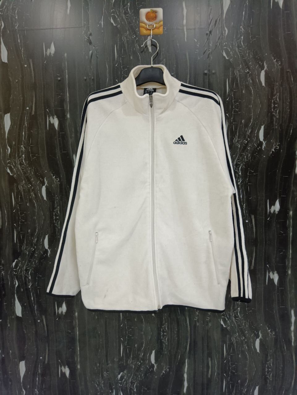 Adidas × Vintage VINTAGE ADIDAS FLEECE JACKET Size US L / EU 52-54 / 3 - 1 Thumbnail