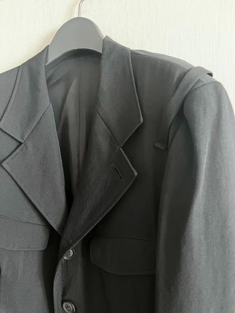 Yohji Yamamoto Yohji Yamamoto size 2 2019 AW Wool Hunting Jacket blazer 25 Size 36S - 4 Thumbnail