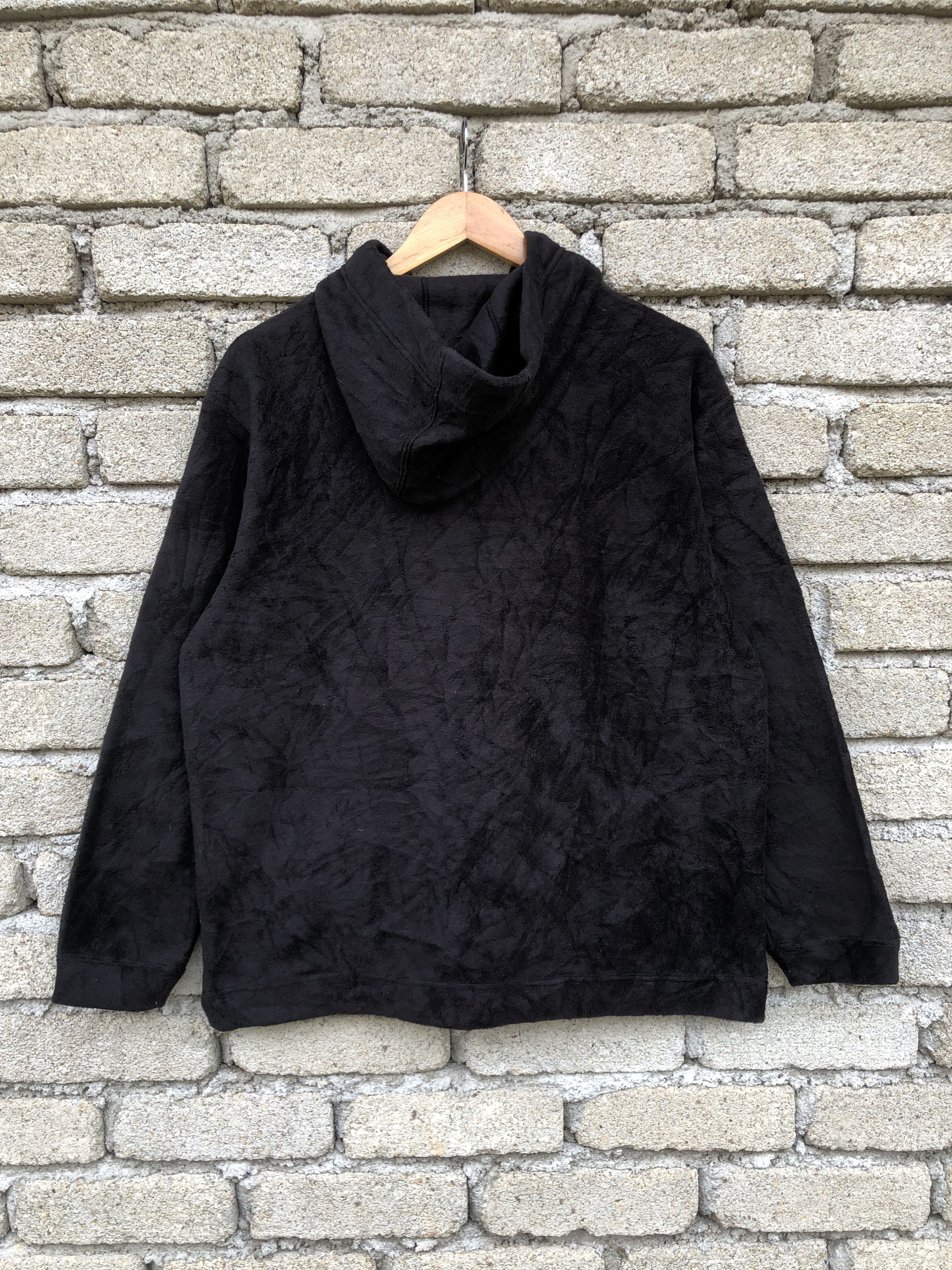 Issey Miyake Vintage Hai Sporting Gear Black Fleece Hoodie Size US L / EU 52-54 / 3 - 6 Thumbnail