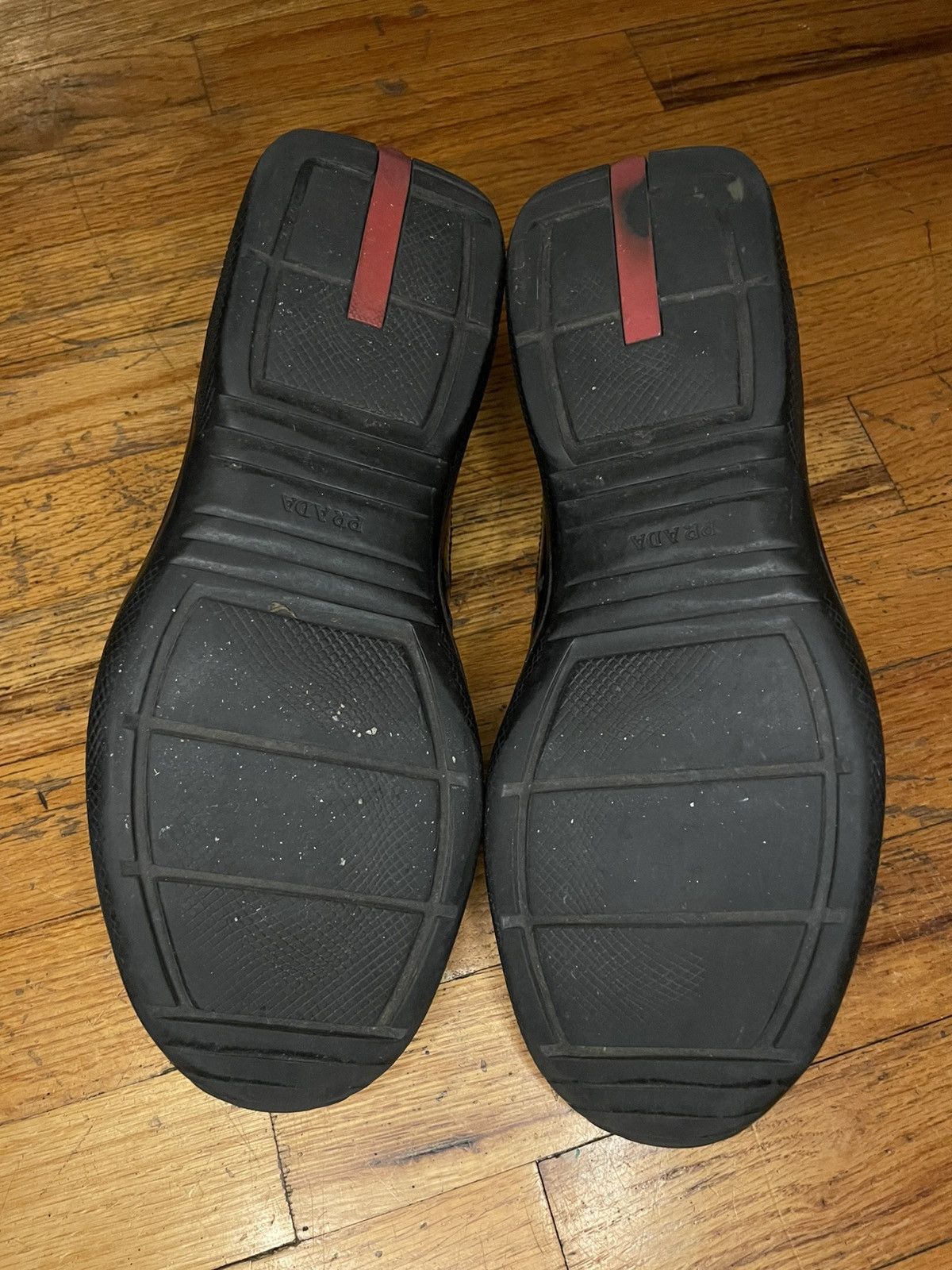 Prada Prada America's Cup Black Patent Leather | No Box Rare Size US 9 / EU 42 - 7 Thumbnail