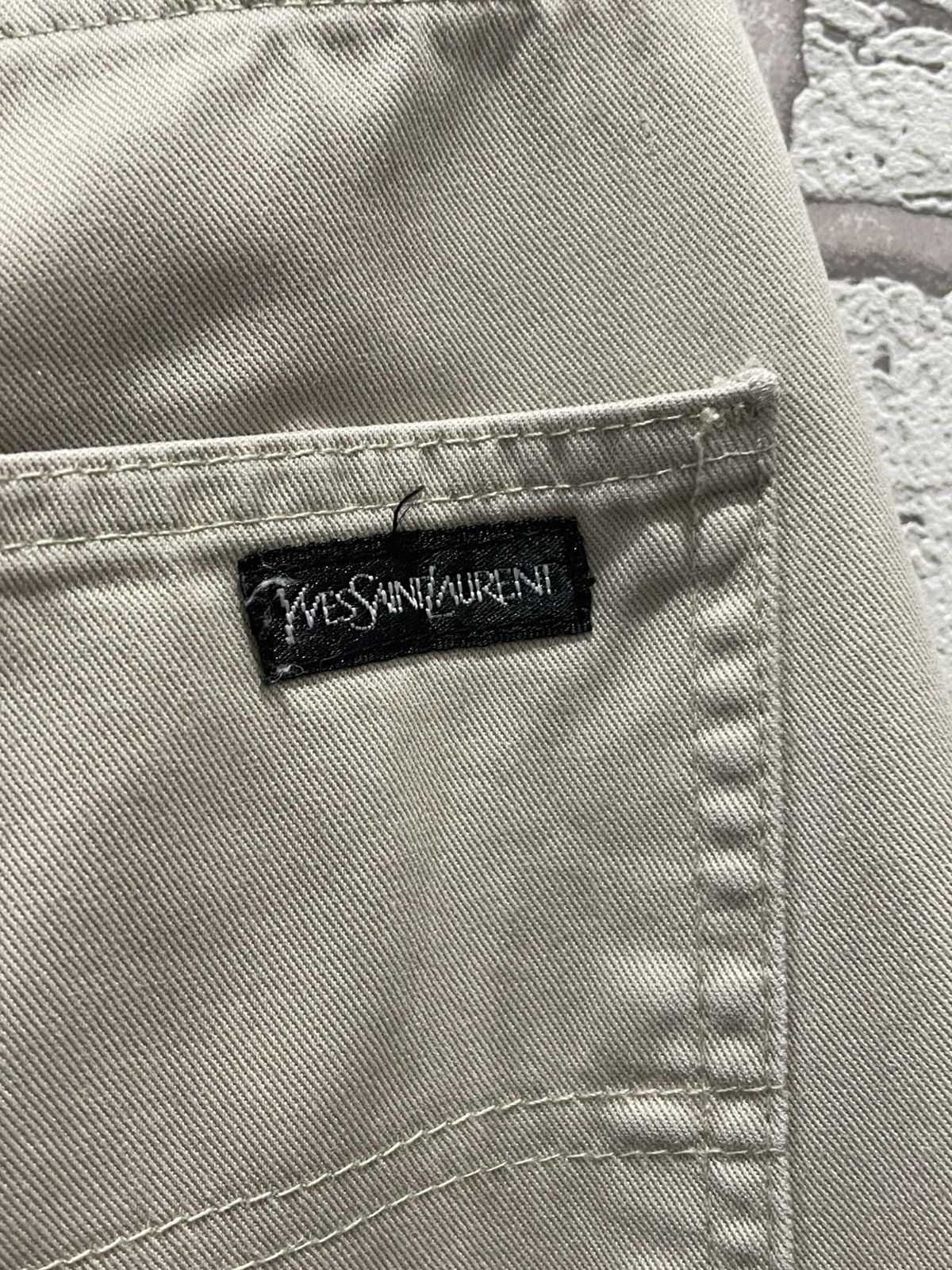 Yves Saint Laurent YSL Yves Saint Laurent chinos jeans pants Size US 34 / EU 50 - 12 Thumbnail