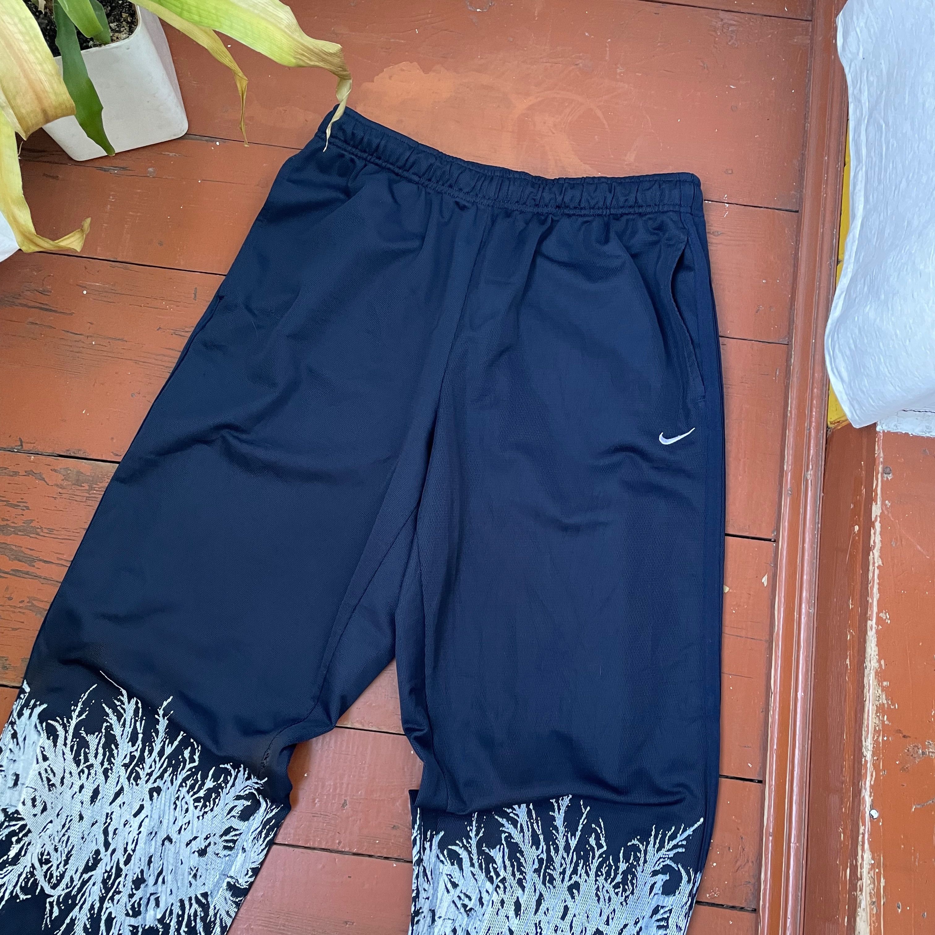 Nike Nike Custom pants grunge alt ptint knee opium y2k faded Size US 34 / EU 50 - 5 Thumbnail