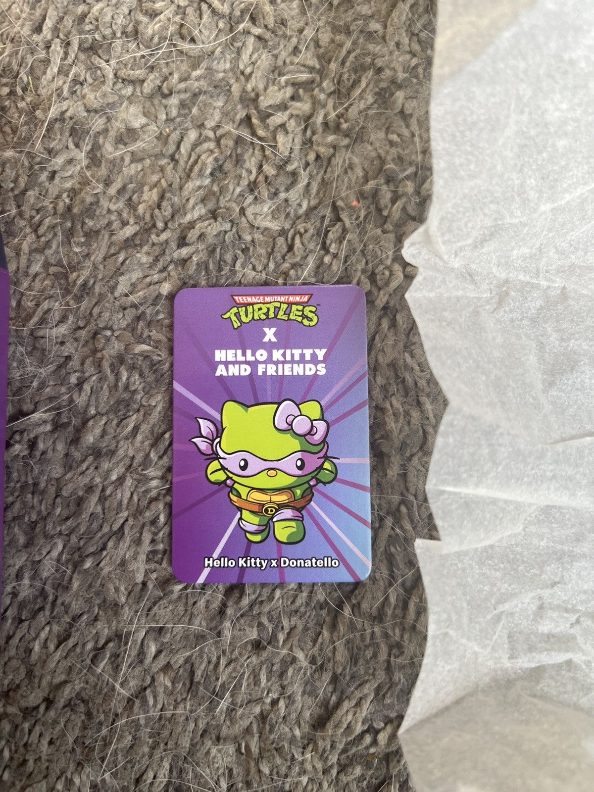 Nickelodeon TMNT X Hello Kitty And Friends Hello Kitty X Donatello Size ONE SIZE - 4 Thumbnail