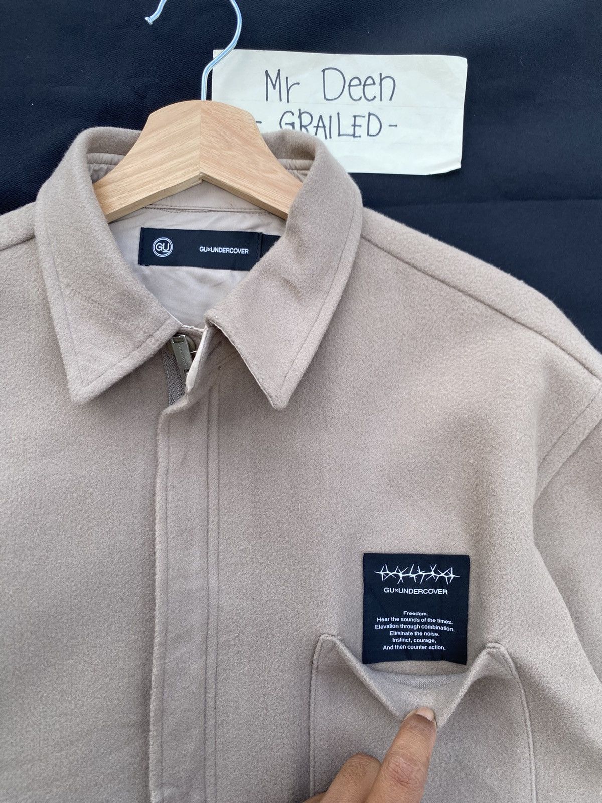 GU × Undercover Rare GU x Undercover Wool Long Coat Size US L / EU 52-54 / 3 - 8 Thumbnail