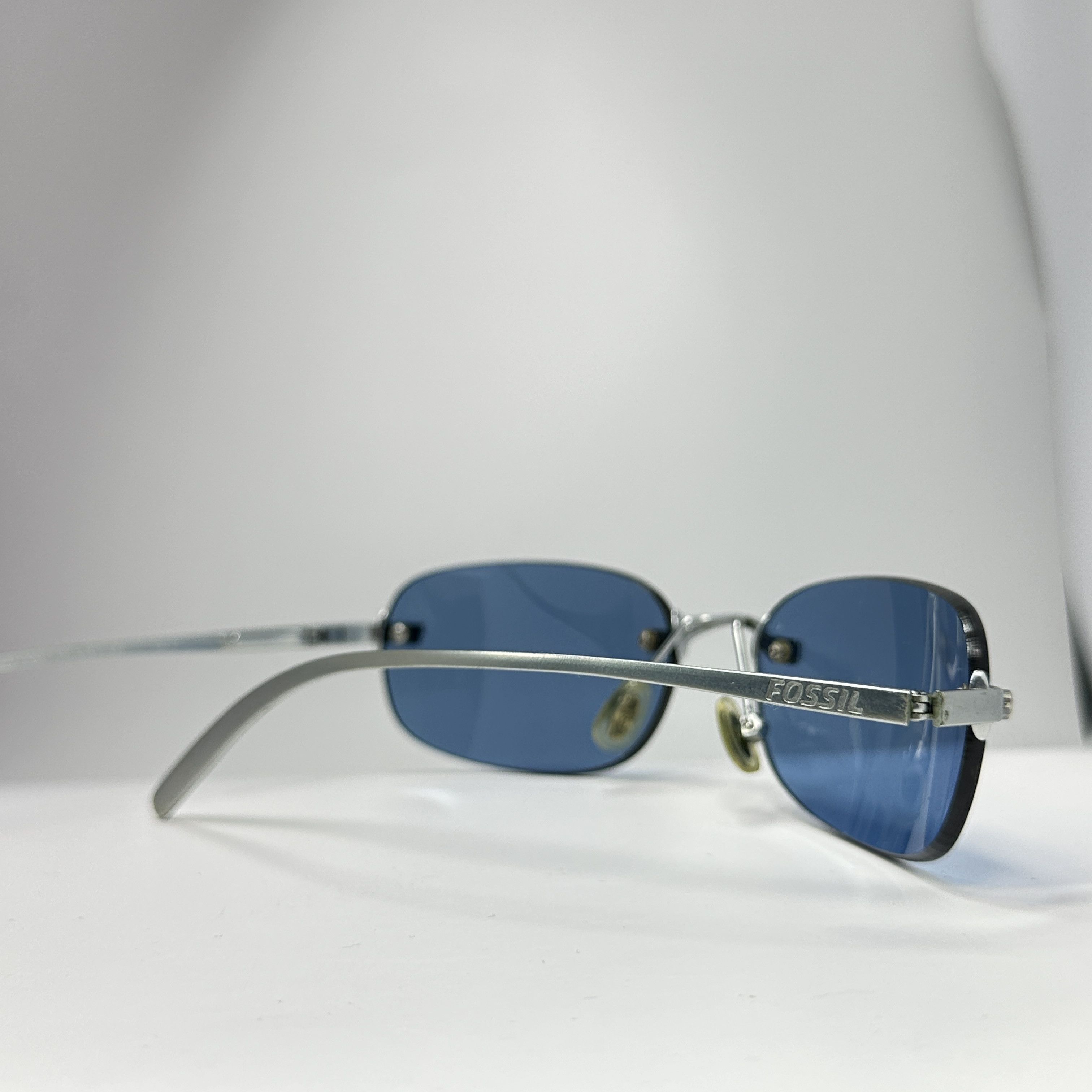 Fossil Vintage Avant Garde Fossil Unisex Sunglasses 00s Size ONE SIZE - 9 Thumbnail