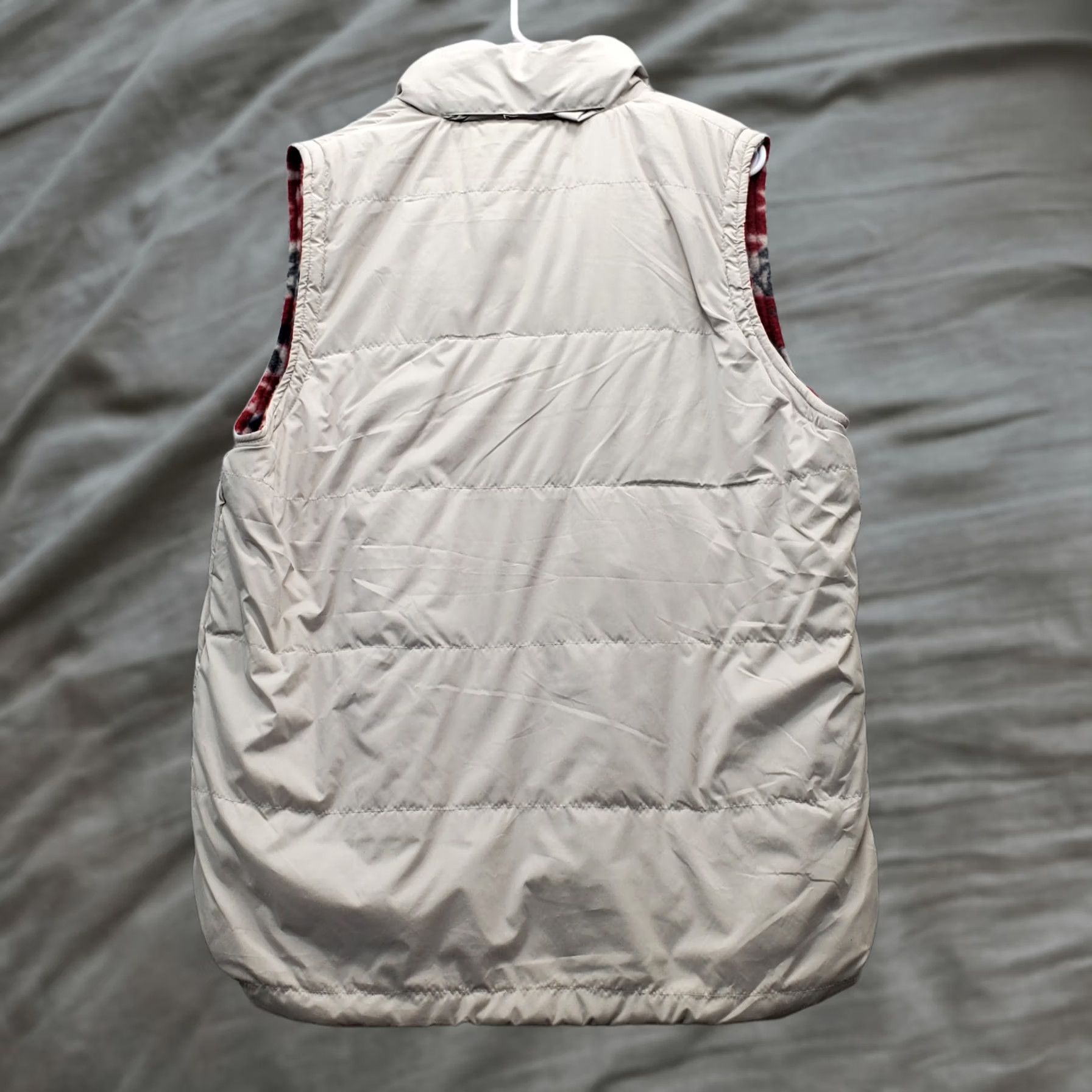 MooRER Jennifer Moore Vest Womens M Multicolor Aztec Reversible Snap Front Casual Outdoor Pockets 100% Polyester Size M / US 6-8 / IT 42-44 - 1 Thumbnail