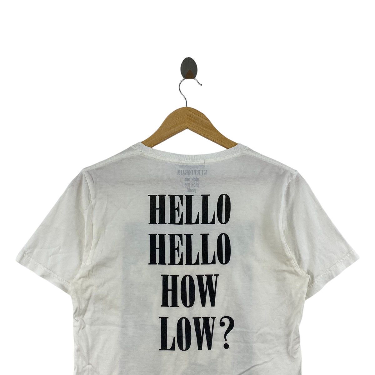 Hysteric Glamour HYSTERIC GLAMOUR x Kurt Cobain NIRVANA Grunge Band White Size S / US 4 / IT 40 - 4 Thumbnail