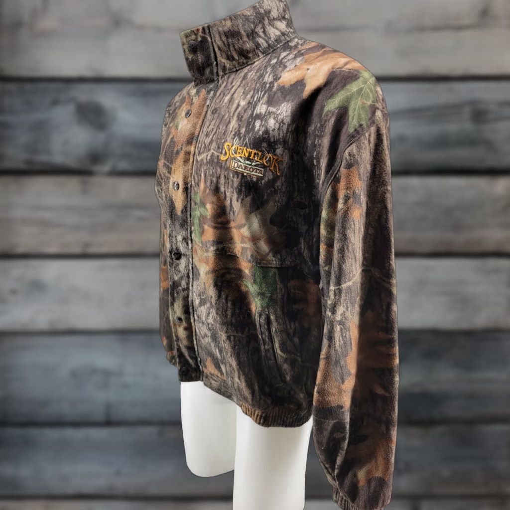Vintage ScentLok Hunting Jacket Men’s XL Full Zip Mossy Oak Camouflage Hunt Shirt Size US XL / EU 56 / 4 - 1 Thumbnail