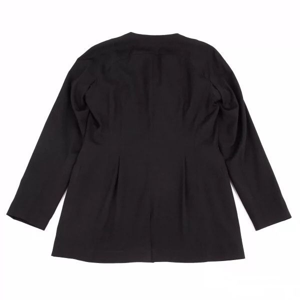 Yohji Yamamoto Yohji Yamamoto 2014 SS Chinese style buttoned collarless w Size US XL / EU 56 / 4 - 6 Thumbnail