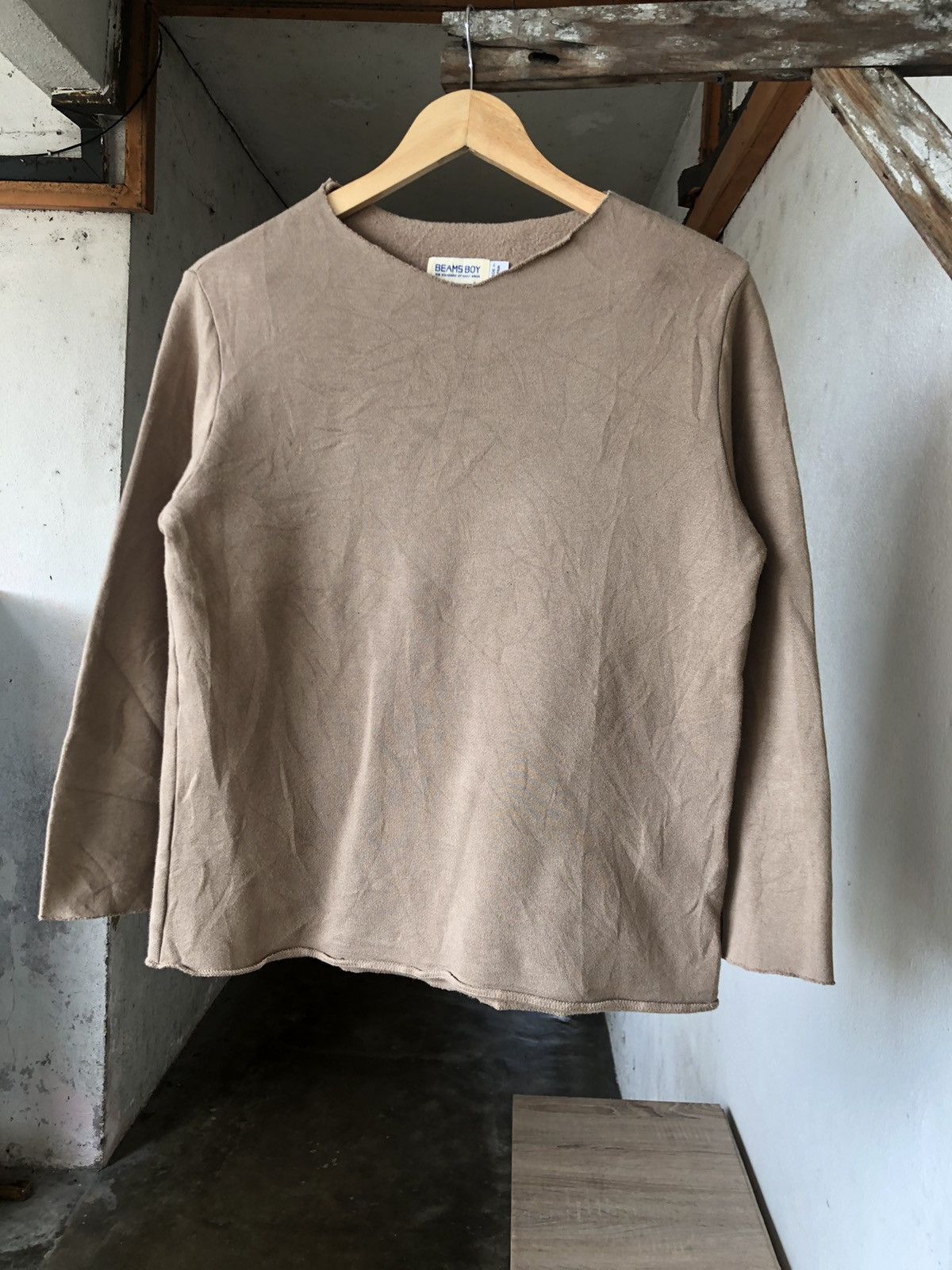 Beams Plus Vintage Beams Boy Distressed Shirt Size L / US 10 / IT 46 - 4 Thumbnail