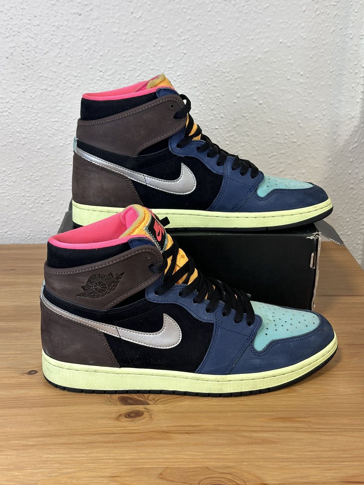 Jordan Brand × Nike Nike Air Jordan 1 Retro High Tokyo Bio Hack Size US 11.5 / EU 44-45 - 5 Thumbnail
