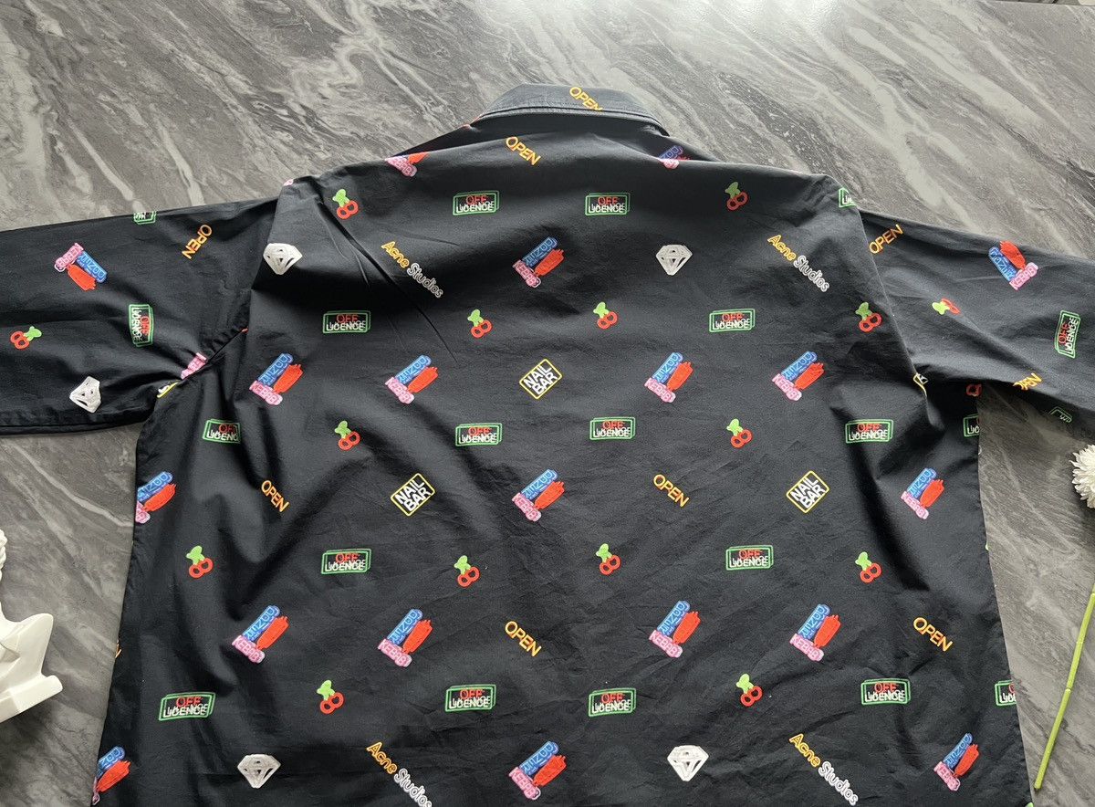 Acne Studios Acne Studios : Neon Label All Over Printed Size US M / EU 48-50 / 2 - 9 Thumbnail