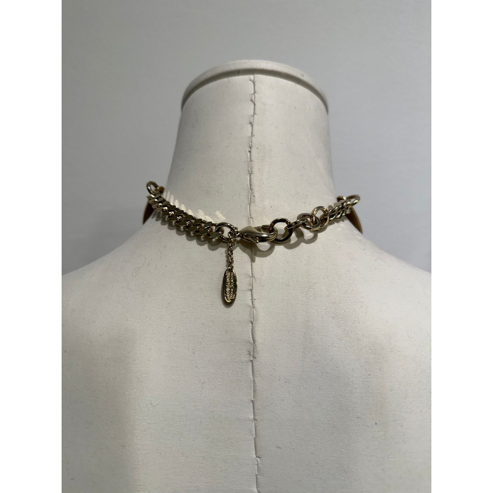 Roberto Cavalli 2000s Roberto Cavalli metallic chocker necklace Size ONE SIZE - 5 Thumbnail