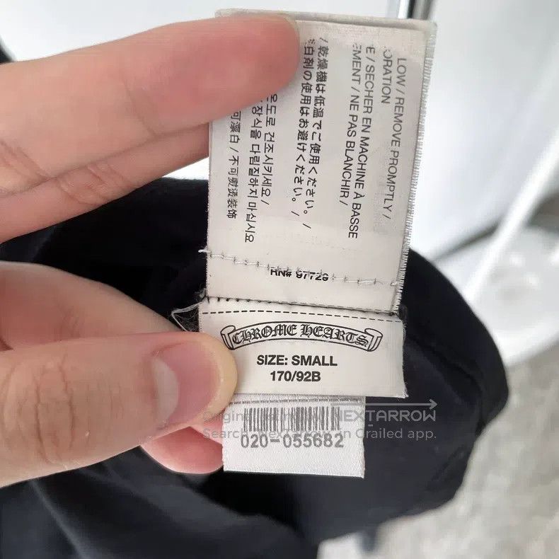Chrome Hearts CHROME HEARTS Size S Three-element short sleeve with dark s Size US S / EU 44-46 / 1 - 8 Thumbnail