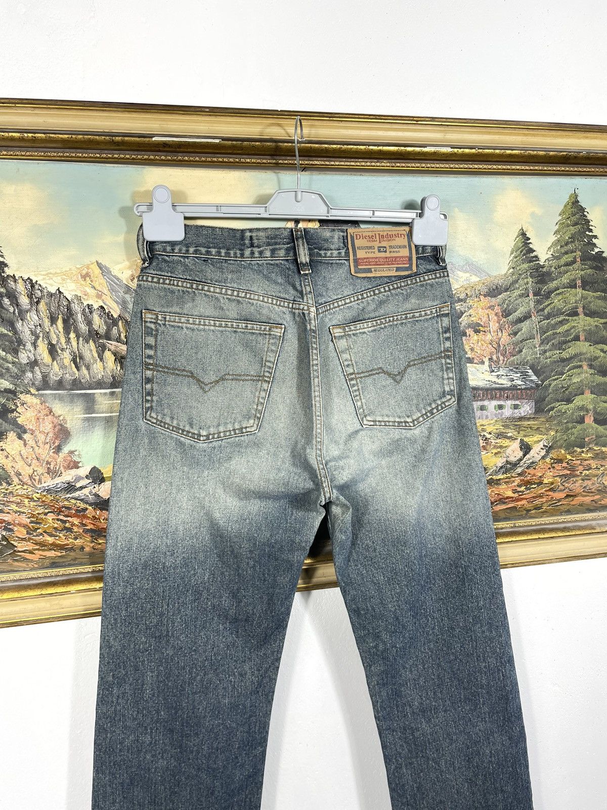Diesel × Vintage Diesel retro 00s pants washed skate hiphop drip swag cyber Size US 30 / EU 46 - 6 Thumbnail