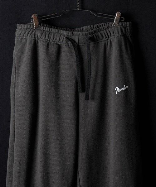 Number (N)ine number nine SMALL LOGO SWEATPANT Size US 34 / EU 50 - 2 Thumbnail
