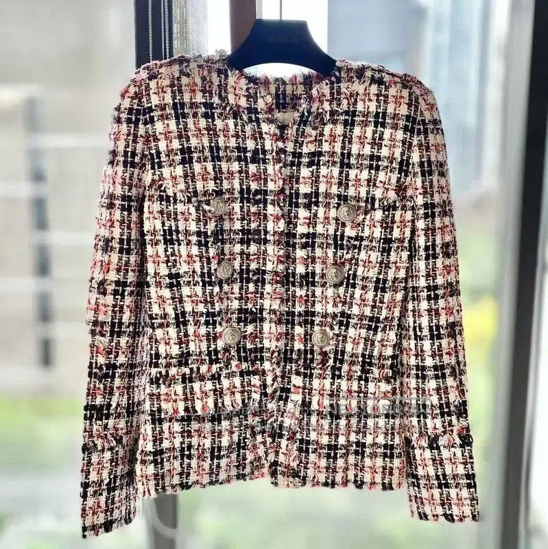 Balmain Balmain Multicolor Fiber Women's Jacket . Size XXS / US 00 / IT 34 - 1 Thumbnail