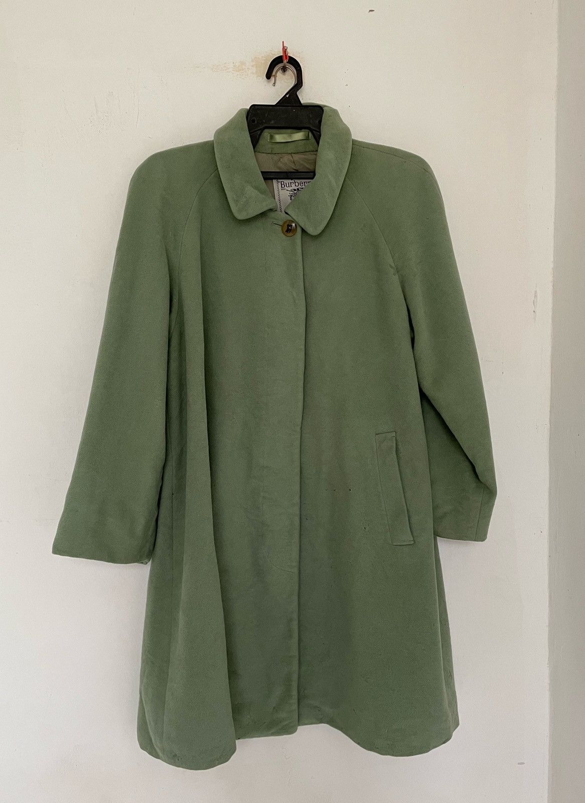 Burberry VINTAGE BURBERRYS WOOL TRECH COAT Size US L / EU 52-54 / 3 - 1 Thumbnail