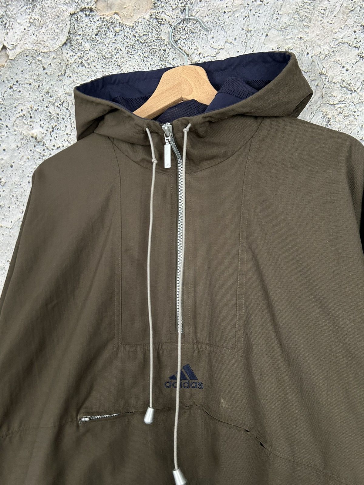 Adidas Vintage Adidas 90s Anorak Light Jacket Hype Retro Size US M / EU 48-50 / 2 - 3 Thumbnail