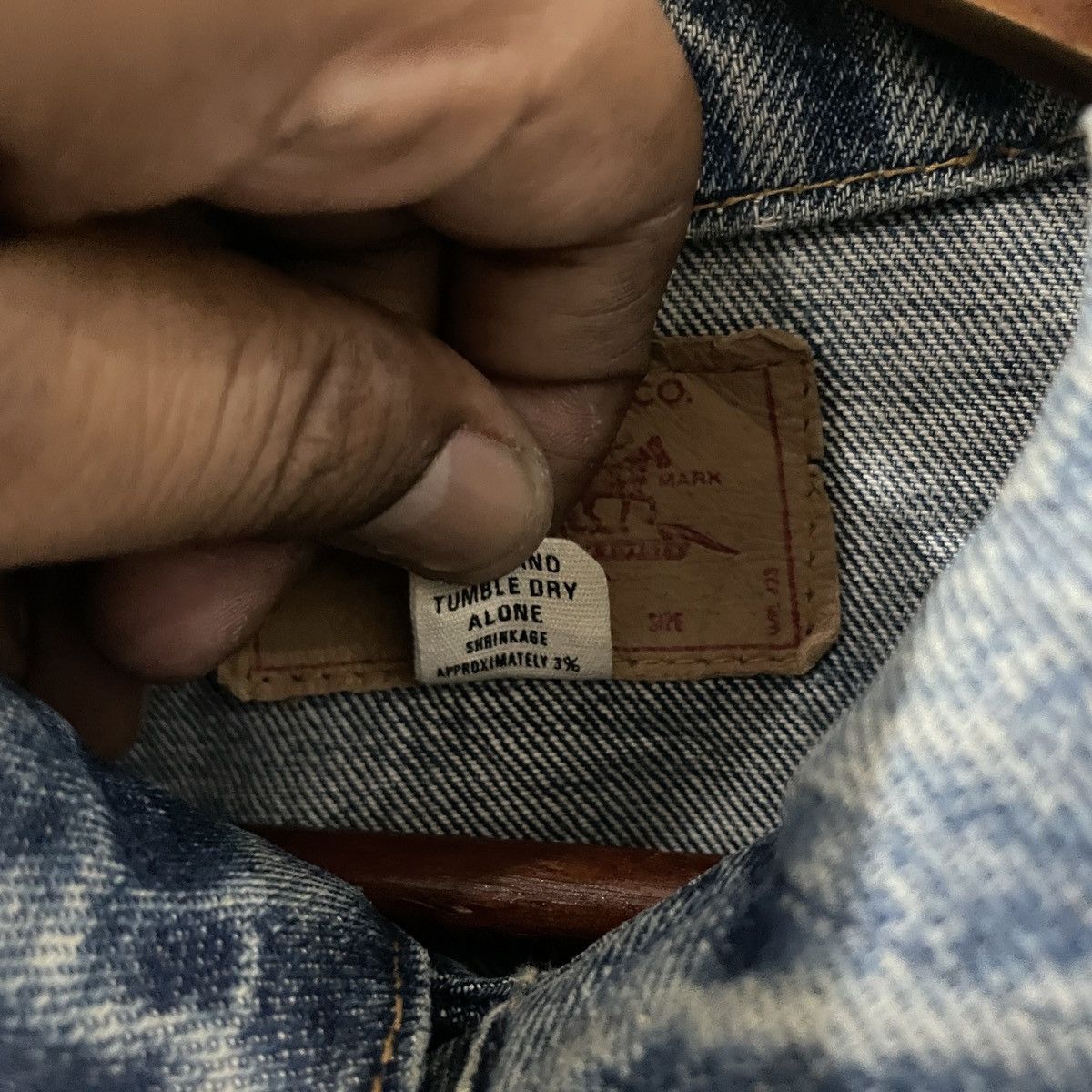 Levi's Vintage 90s Levis Big E Denim Jacket Size L / US 10 / IT 46 - 7 Thumbnail