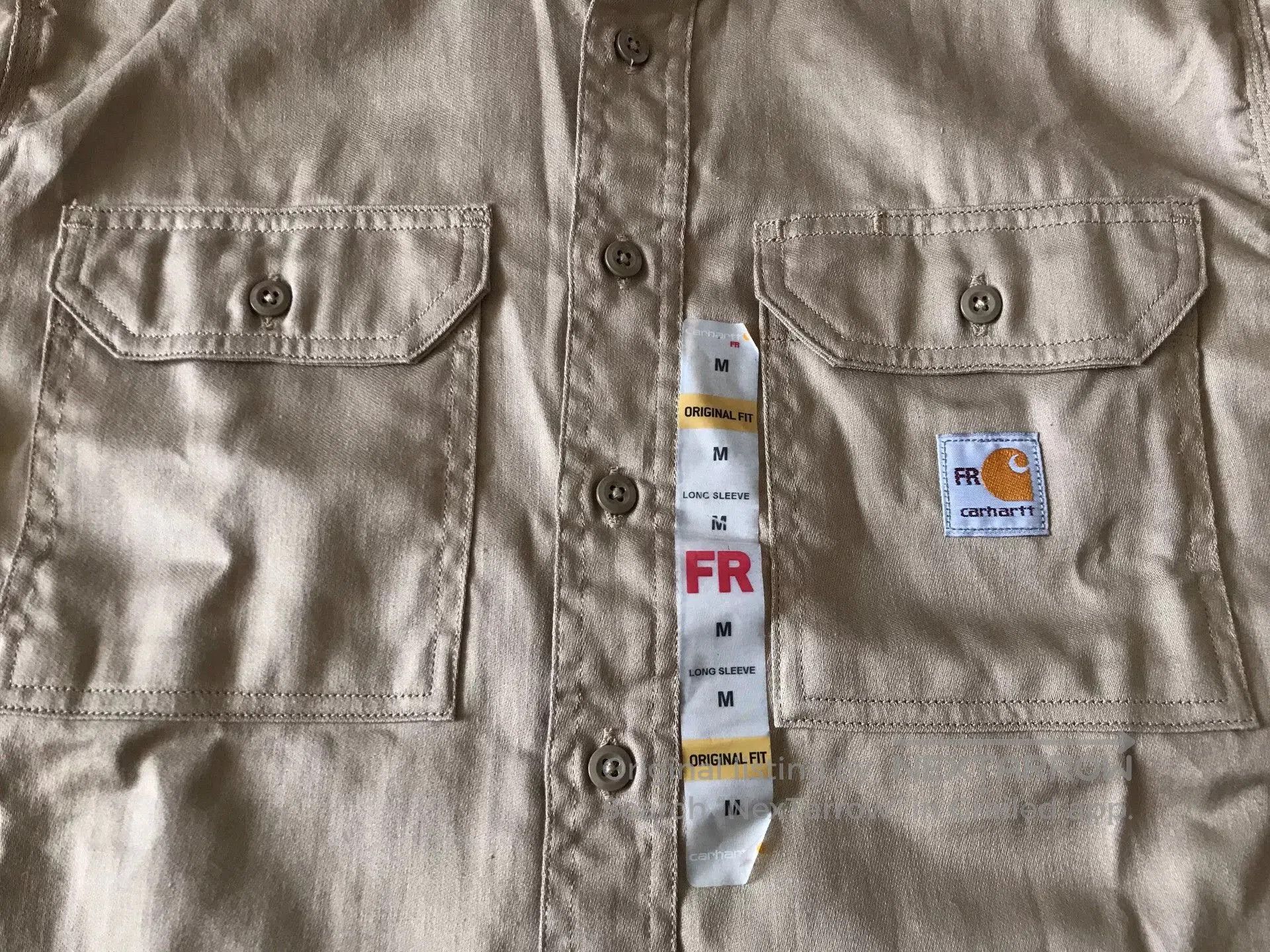 Carhartt Carhartt FRS003 FR Flame Resistant Work Shirt. Size US M / EU 48-50 / 2 - 5 Thumbnail
