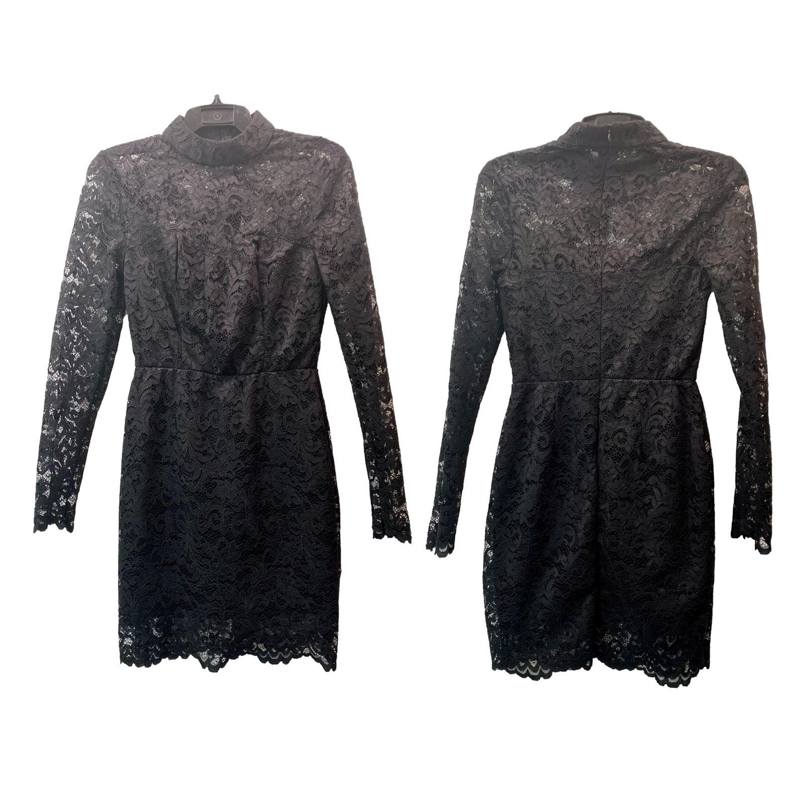 Other Missguided Black Lace Dress Pencil Skirt 8 Size M / US 6-8 / IT 42-44 - 7 Thumbnail