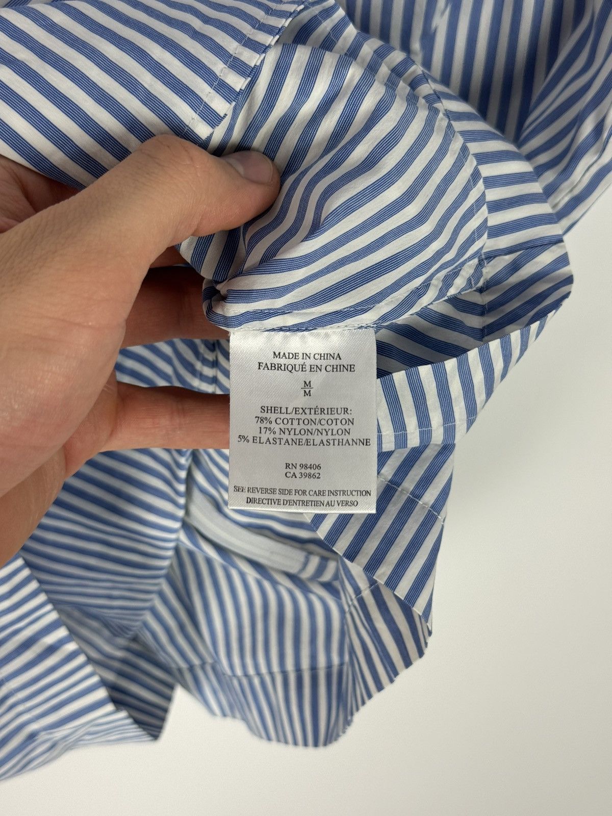 Theory Theory Striped Cotton Blend Sleeveless Blouse Size M / US 6-8 / IT 42-44 - 11 Thumbnail