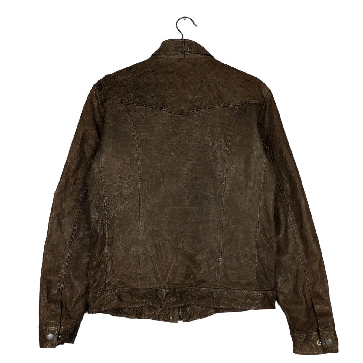 Japanese Brand 🔥Vintage Biker Leather Jacket Multi Pocket Bondage Italy Size US M / EU 48-50 / 2 - 8 Thumbnail