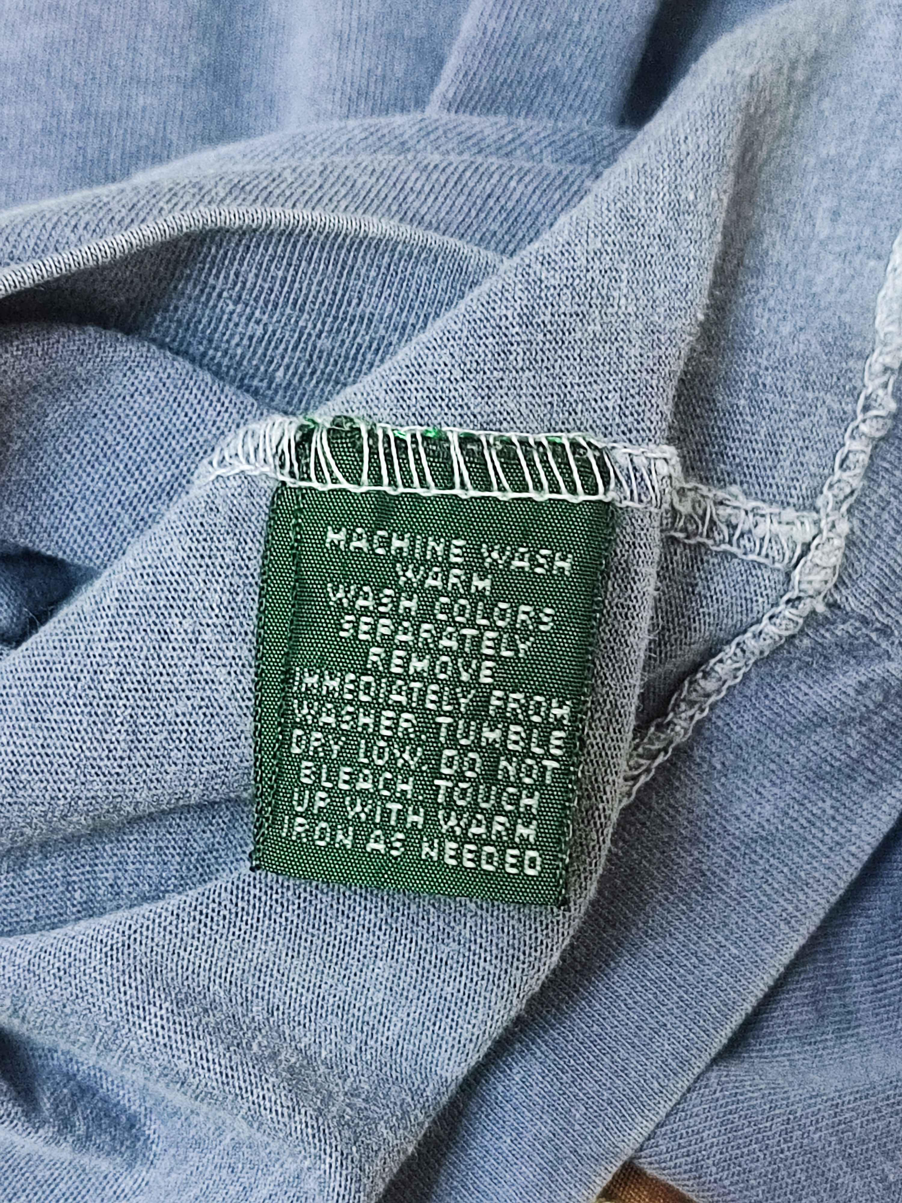 Polo Ralph Lauren Vintage 90's Polo Country Ralph Lauren Sportsman Pocket Tee Size US M / EU 48-50 / 2 - 11 Thumbnail