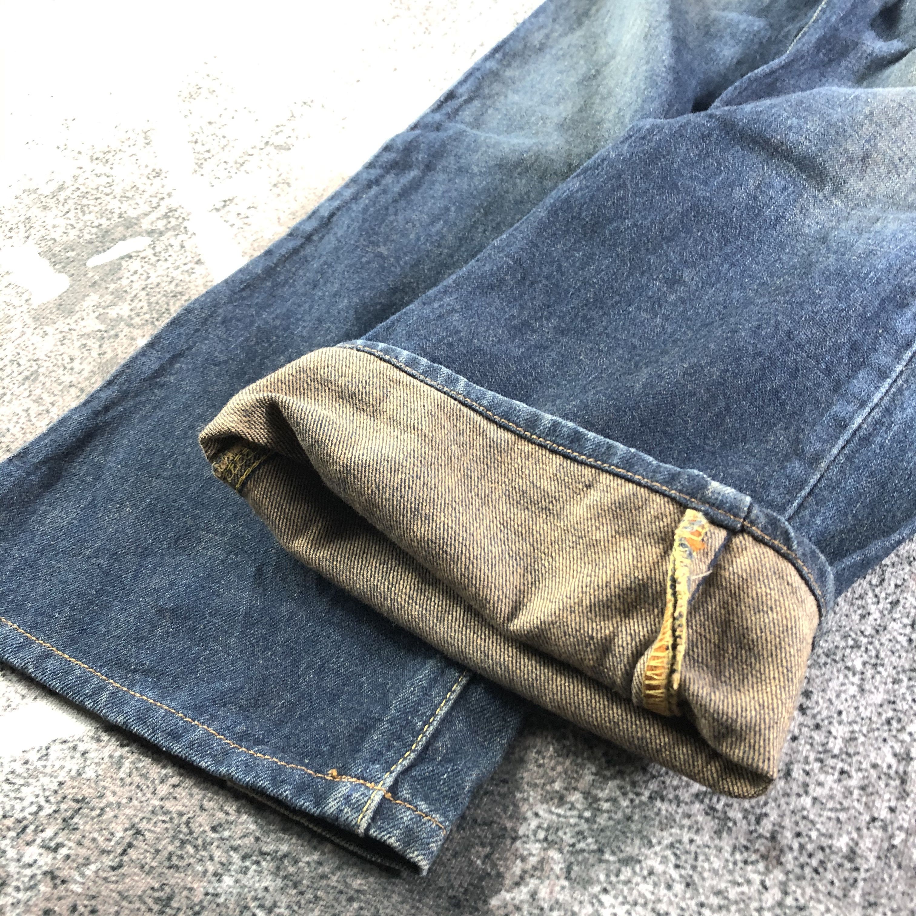 Lee Vintage Lee Riders Jeans Faded Blue Denim KJ2430 Size US 29 - 6 Thumbnail