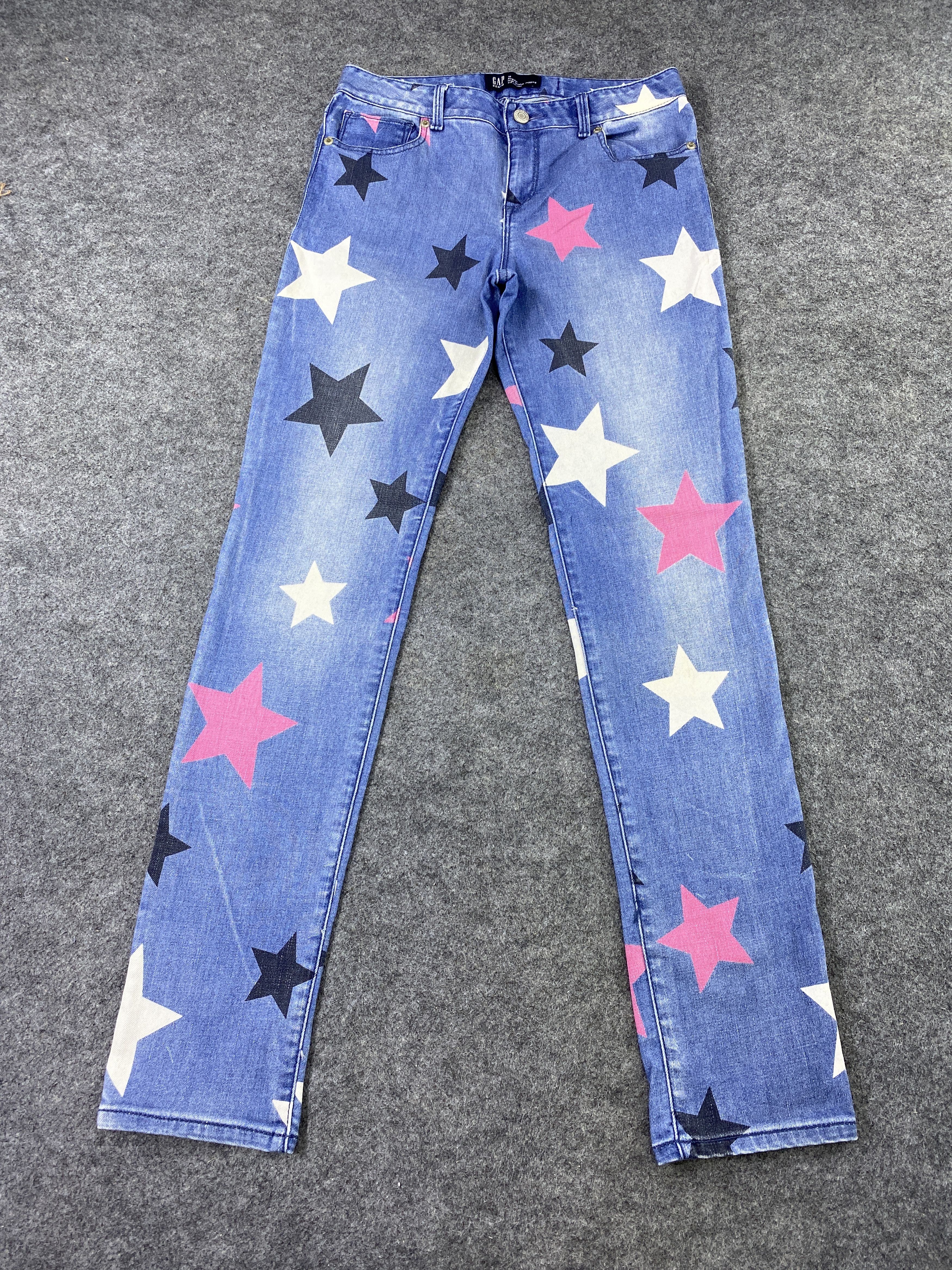 Gap GAP High stretch Jegging Blue Wash Denim-J989 Size US 28 / EU 44 - 2 Thumbnail