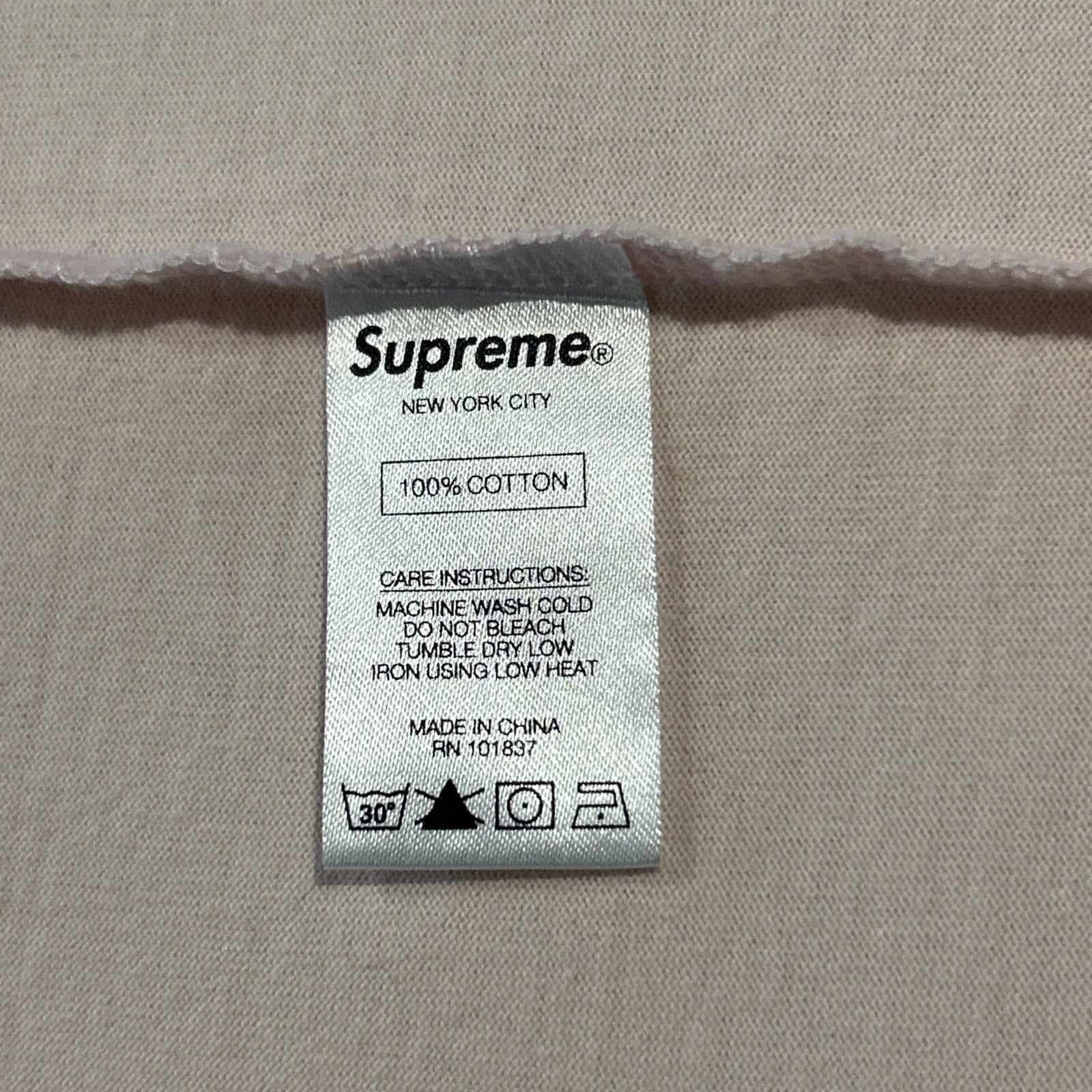 Supreme Supreme New York Pink T-Shirt Size Large Size US L / EU 52-54 / 3 - 4 Thumbnail
