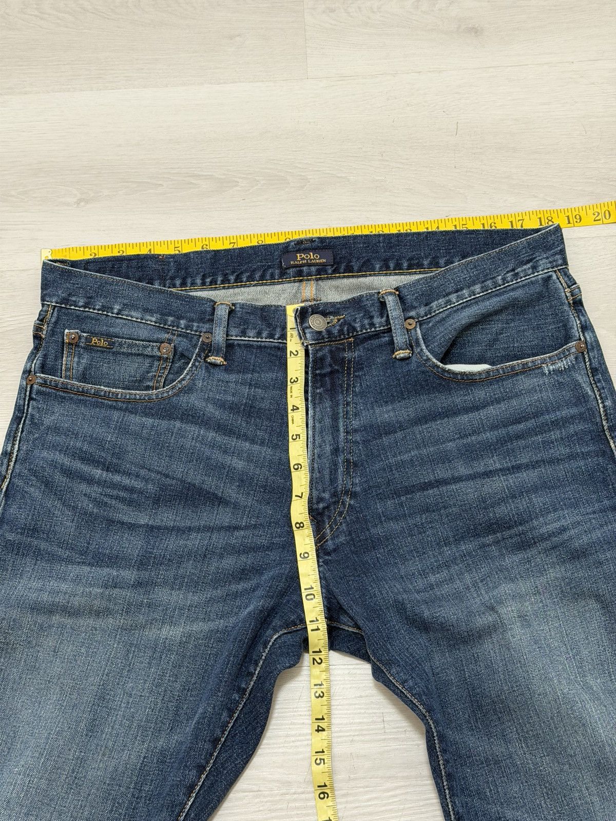 Polo Ralph Lauren Polo Ralph Lauren The Hampton Relaxed Straight Jeans 34x32 Size US 34 / EU 50 - 10 Thumbnail