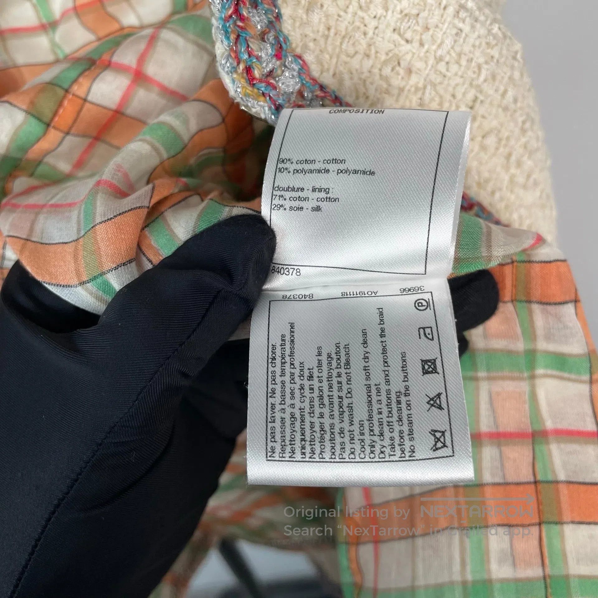 Chanel Chanel Two-pocket short jacket| Size XS / US 0-2 / IT 36-38 - 7 Thumbnail