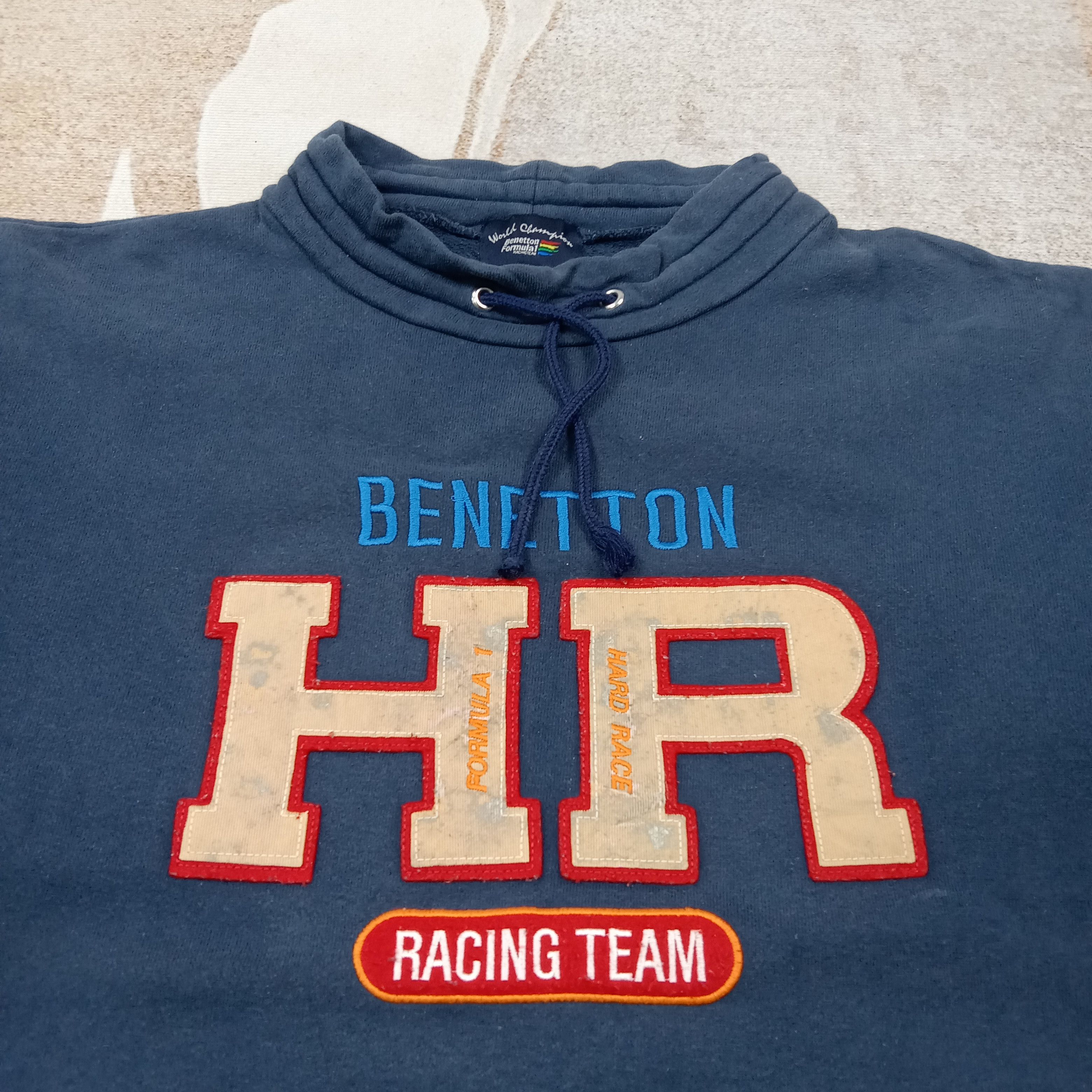 Benetton Benetton Formula One Racing Sweatshirt C269N22 Size US M / EU 48-50 / 2 - 2 Thumbnail