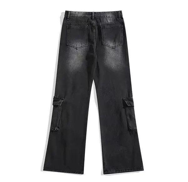VIBE Retro multi-pocket contrast work straight-leg jeans Size US 32 / EU 48 - 4 Thumbnail