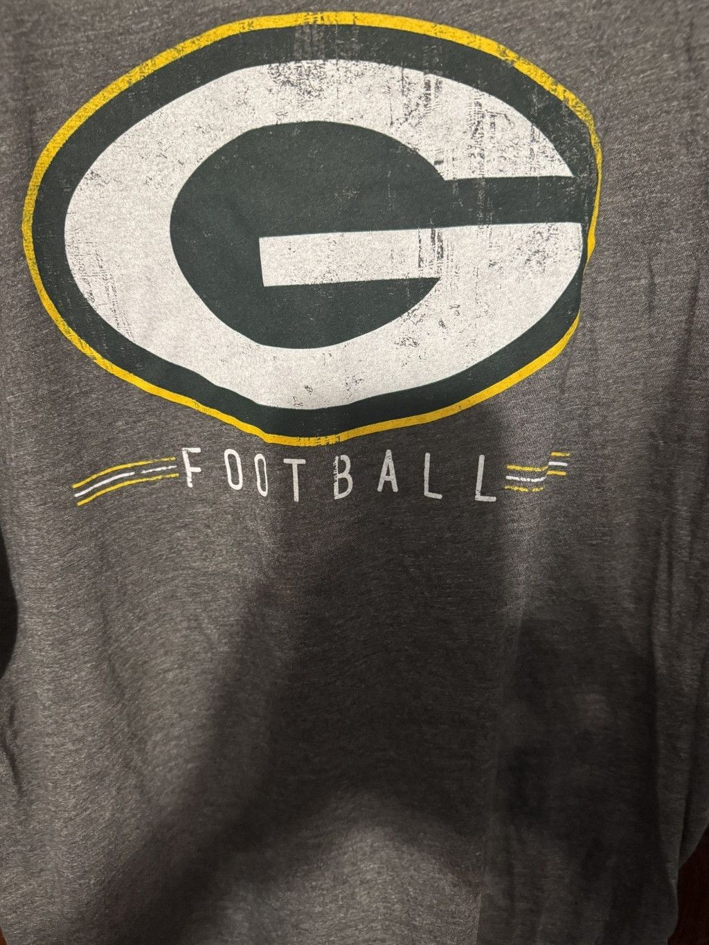 The Unbranded Brand Green Bay Packers Team Apparel t-shirt Mens Sz L Gray NEW WI Size US L / EU 52-54 / 3 - 4 Thumbnail