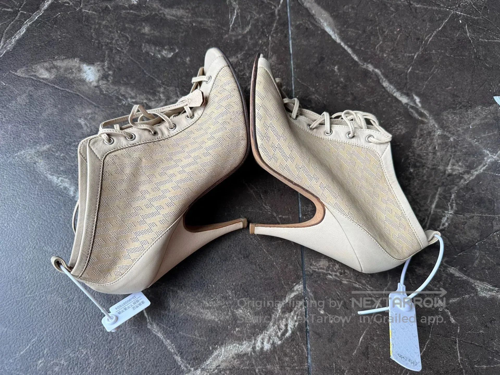 Hermes Hermes Women's Peep. Size US 6.5 / IT 36.5 - 4 Thumbnail