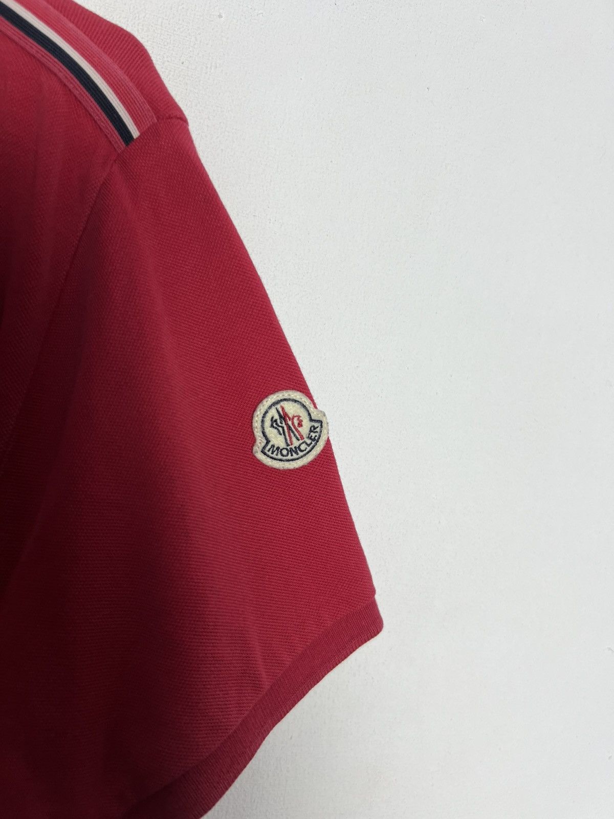 Moncler Moncler Polo T-Shirt Size US L / EU 52-54 / 3 - 3 Thumbnail