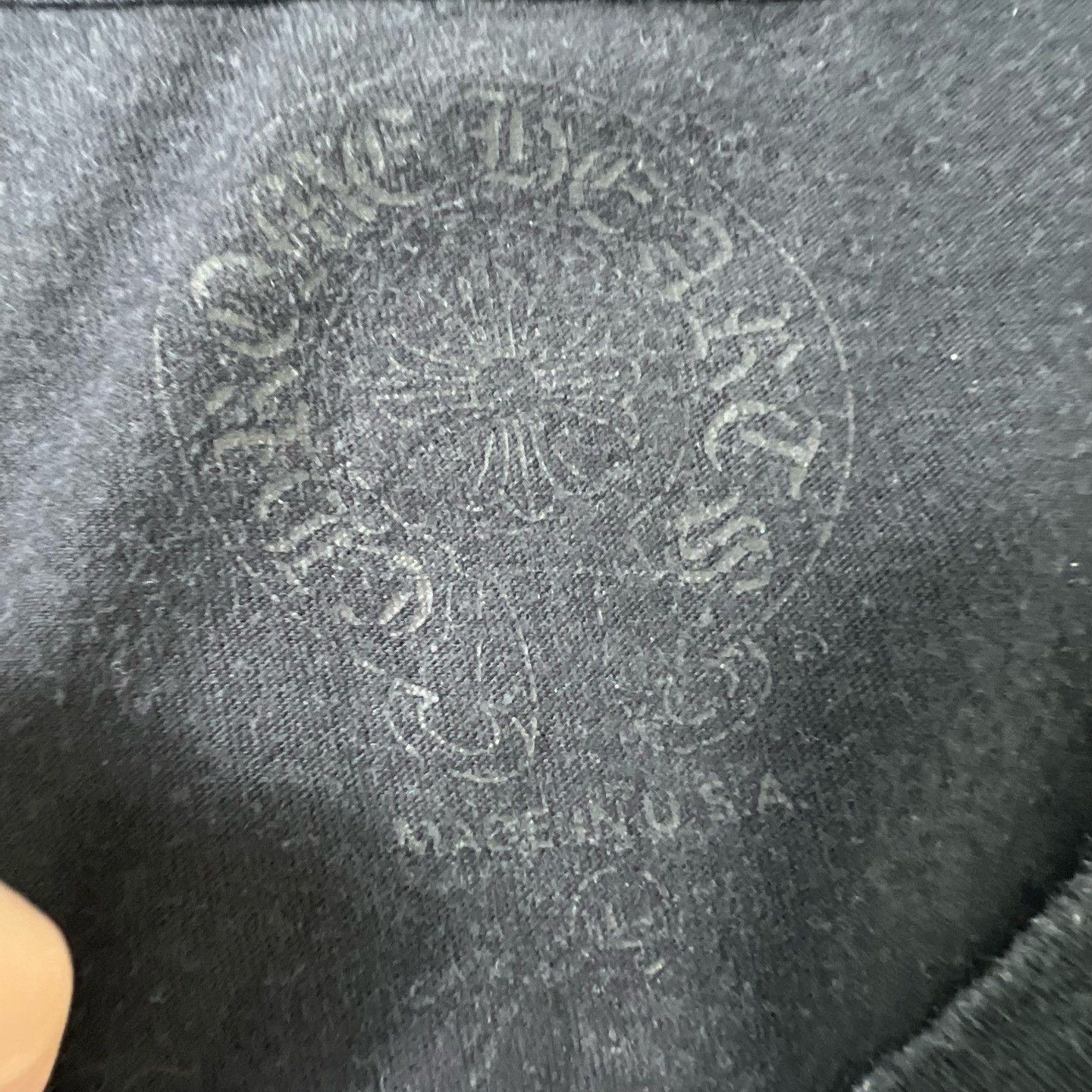 Chrome Hearts Chrome Hearts Sanskrit Back Short Sleeve Tee Size US L / EU 52-54 / 3 - 3 Thumbnail