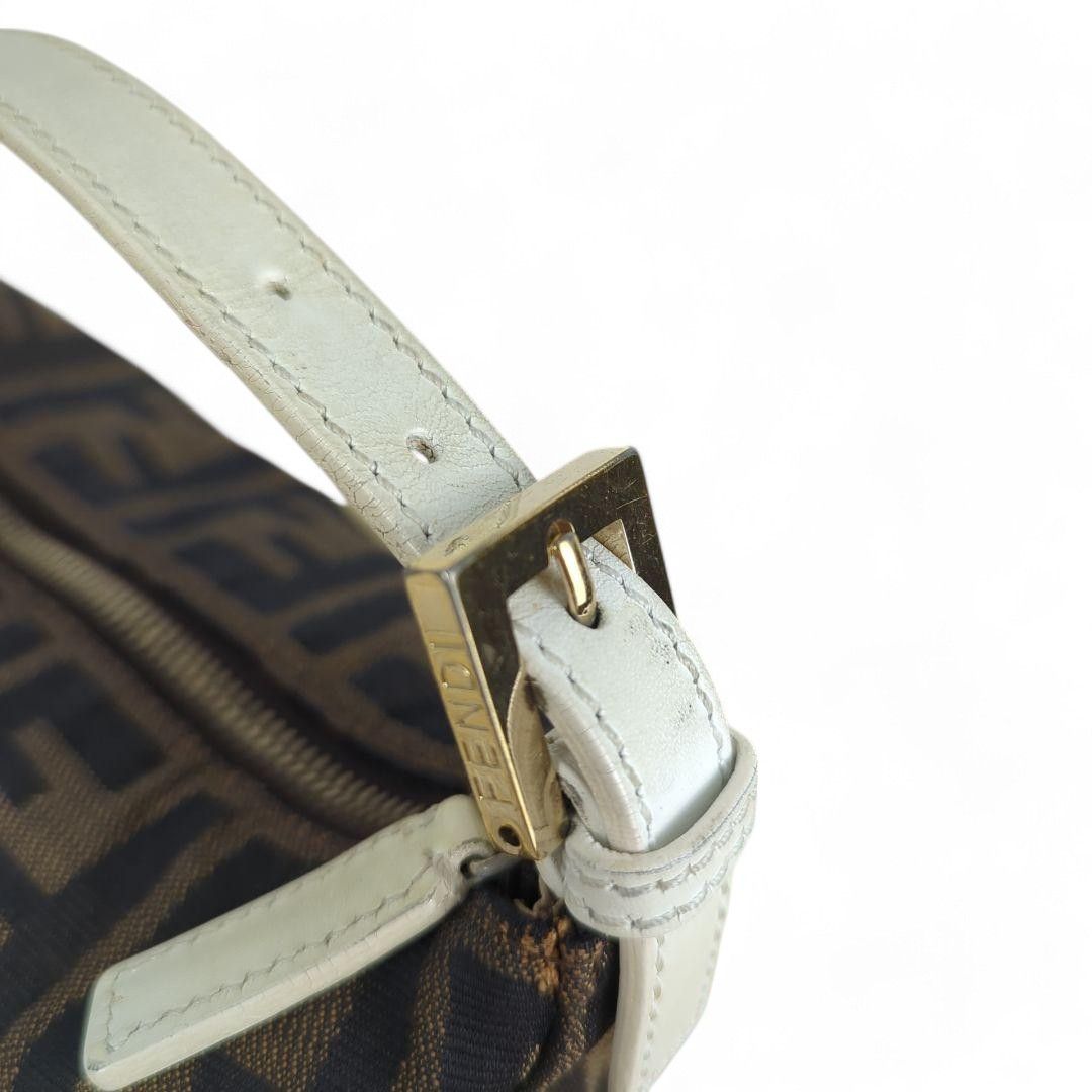 Fendi Fendi - Pouch Mini Handbag Monogram Brown Leather Size ONE SIZE - 6 Thumbnail