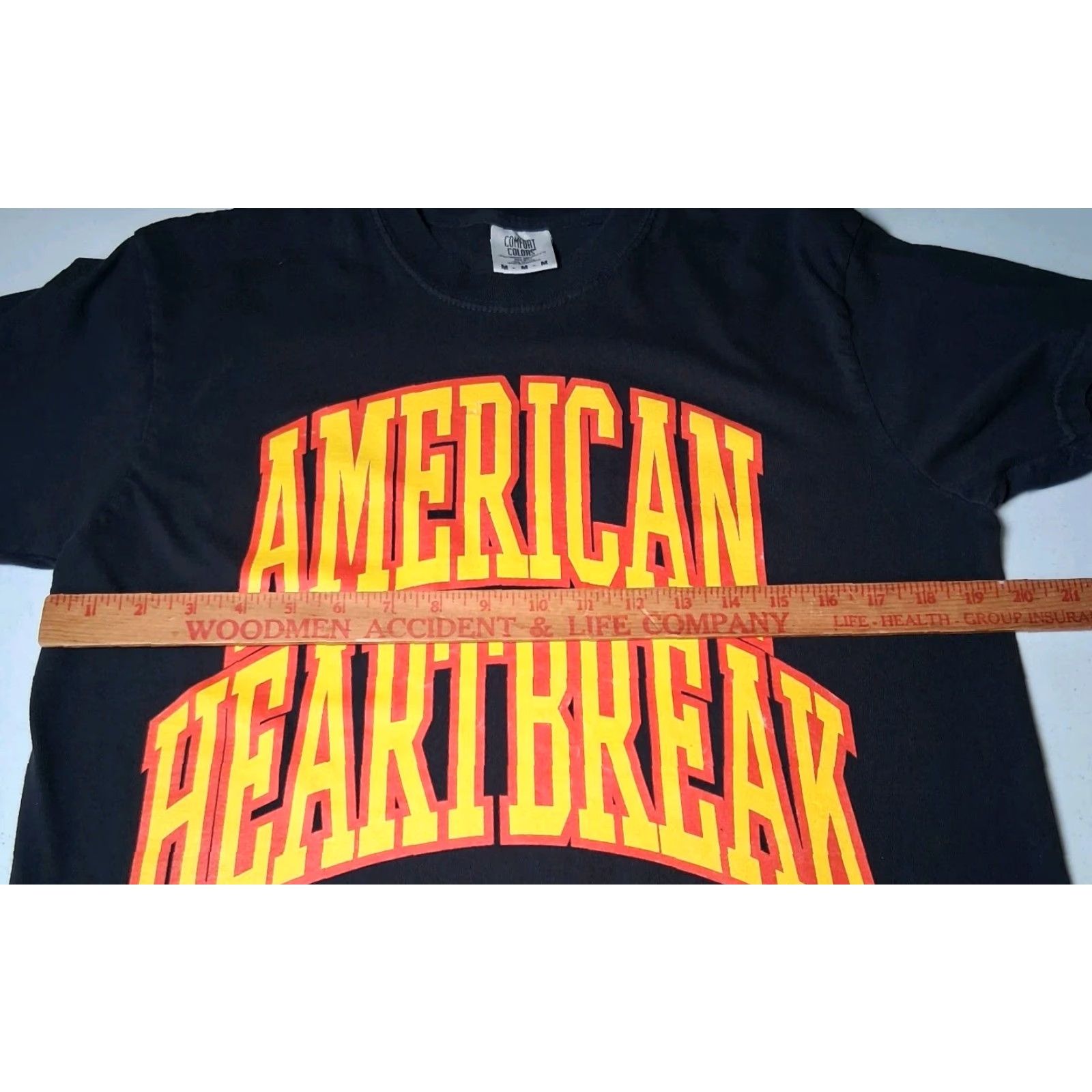 Comfort Colors Zach Bryan Shirt M Summer Tour 2022 Country Music Singer American Heartbreak T-Shirt Black Cotton Crew Neck Short Sleeve Graphic Men Size US M / EU 48-50 / 2 - 4 Thumbnail