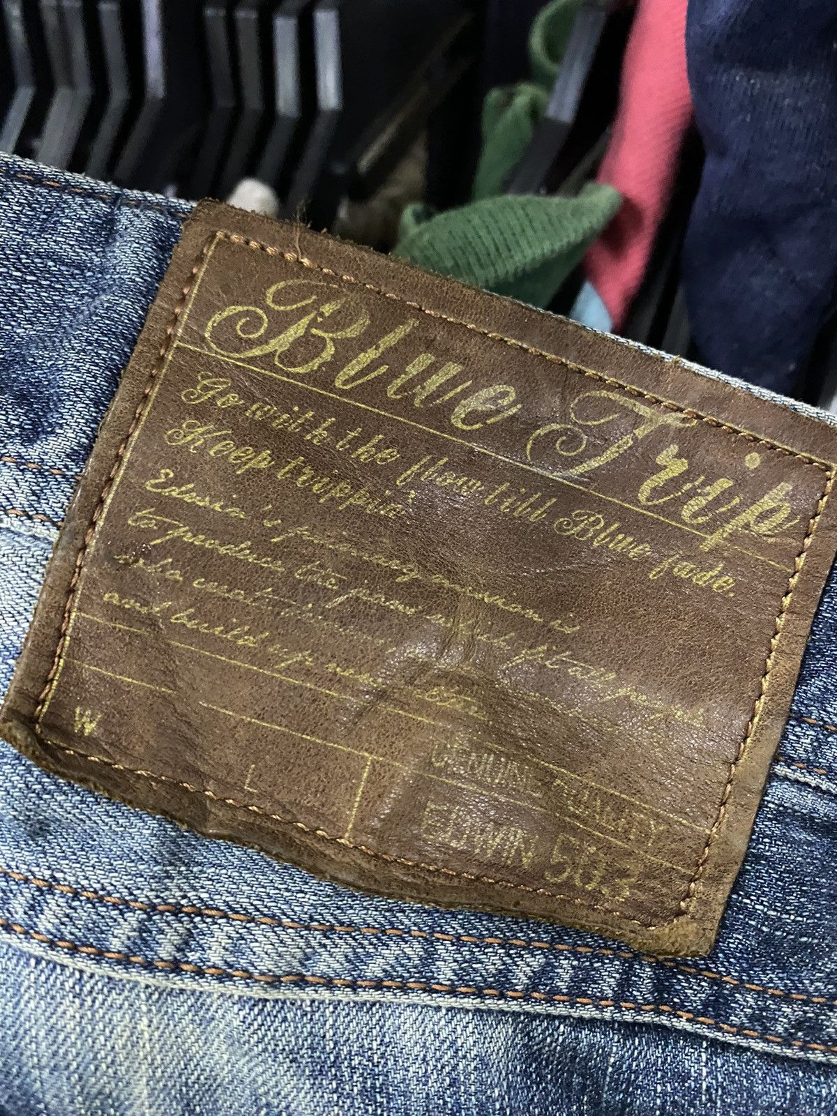 Edwin × If Six Was Nine × Tornado Mart Edwin rusty crazy Wash vintage Size US 35 - 5 Thumbnail