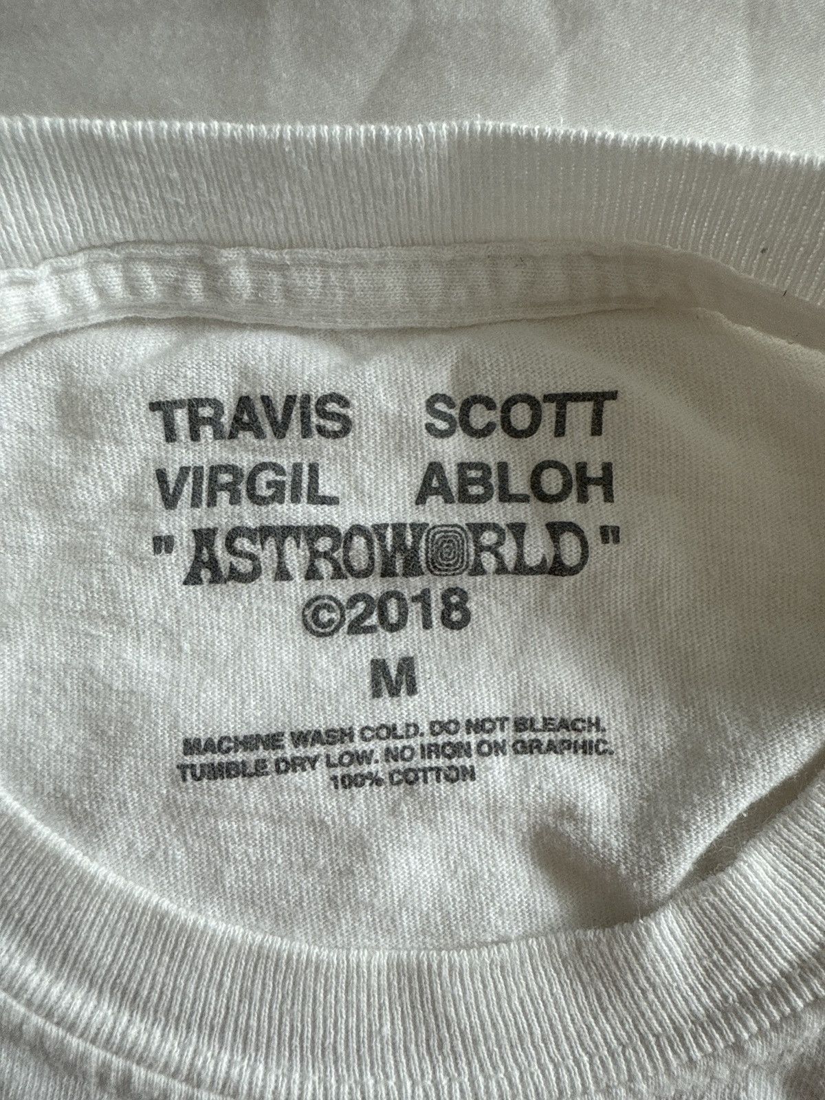 Travis Scott × Virgil Abloh Travis Scott X Virgil Abloh By A Thread Tee Size US M / EU 48-50 / 2 - 3 Thumbnail